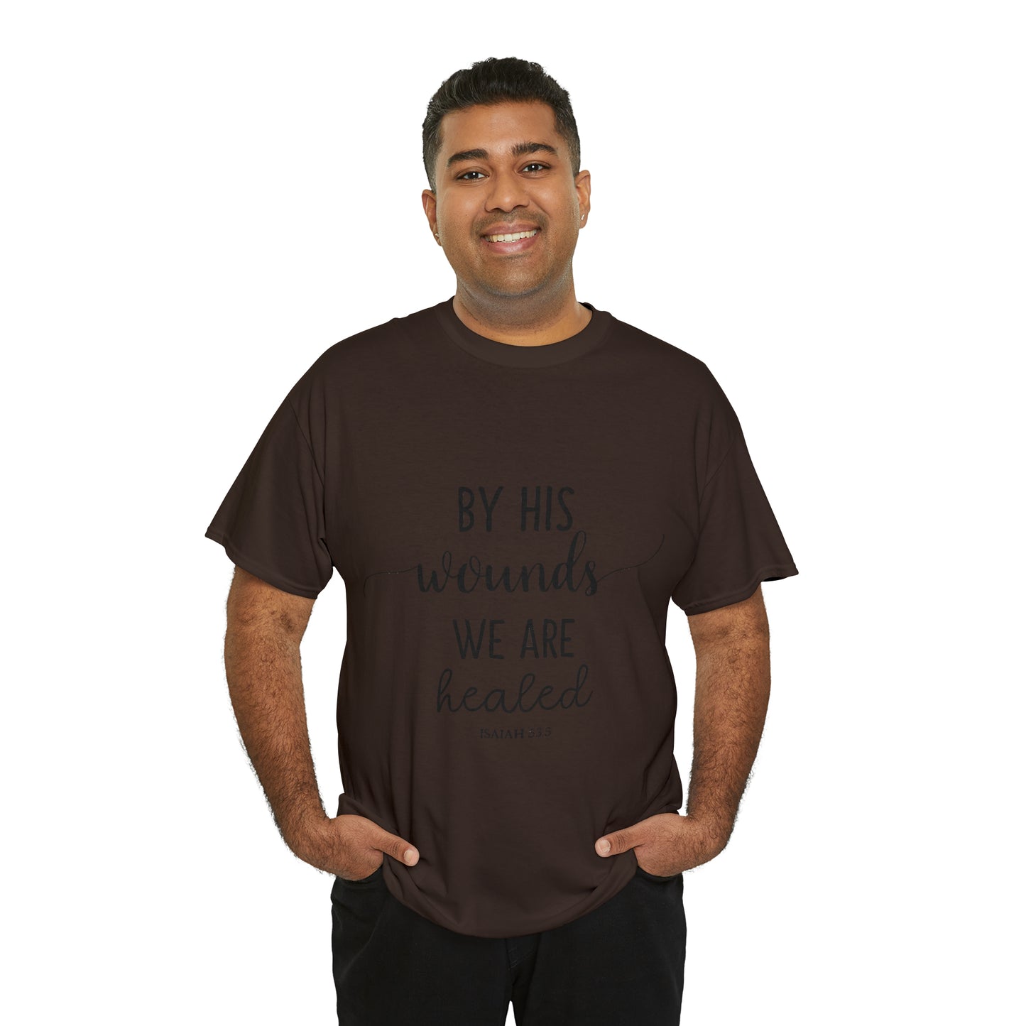 By HIS wounds we are healed - Isaiah - CR Celebrate Recovery Classic Logo - Ultra Cotton Long Sleeve Tee