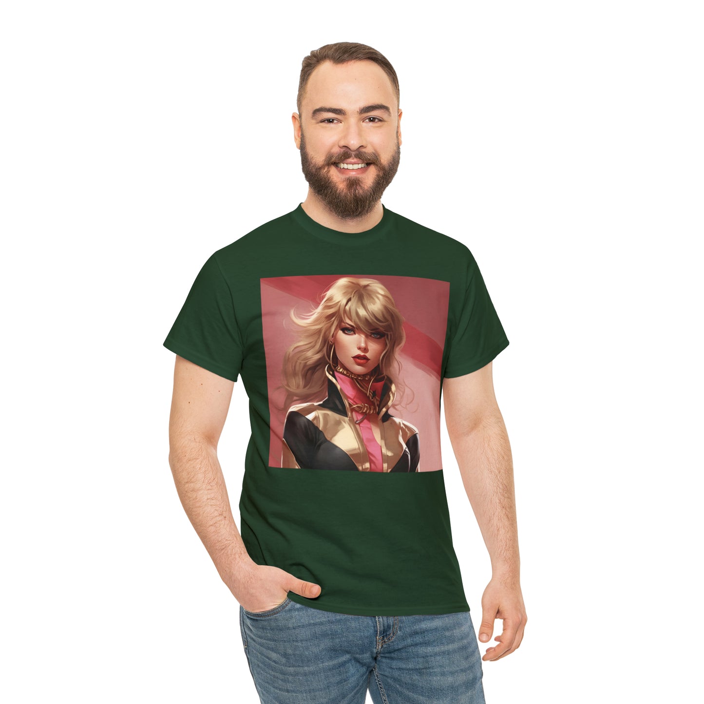 Anime Taylor Swift 4 - Unisex Heavy Cotton Tee