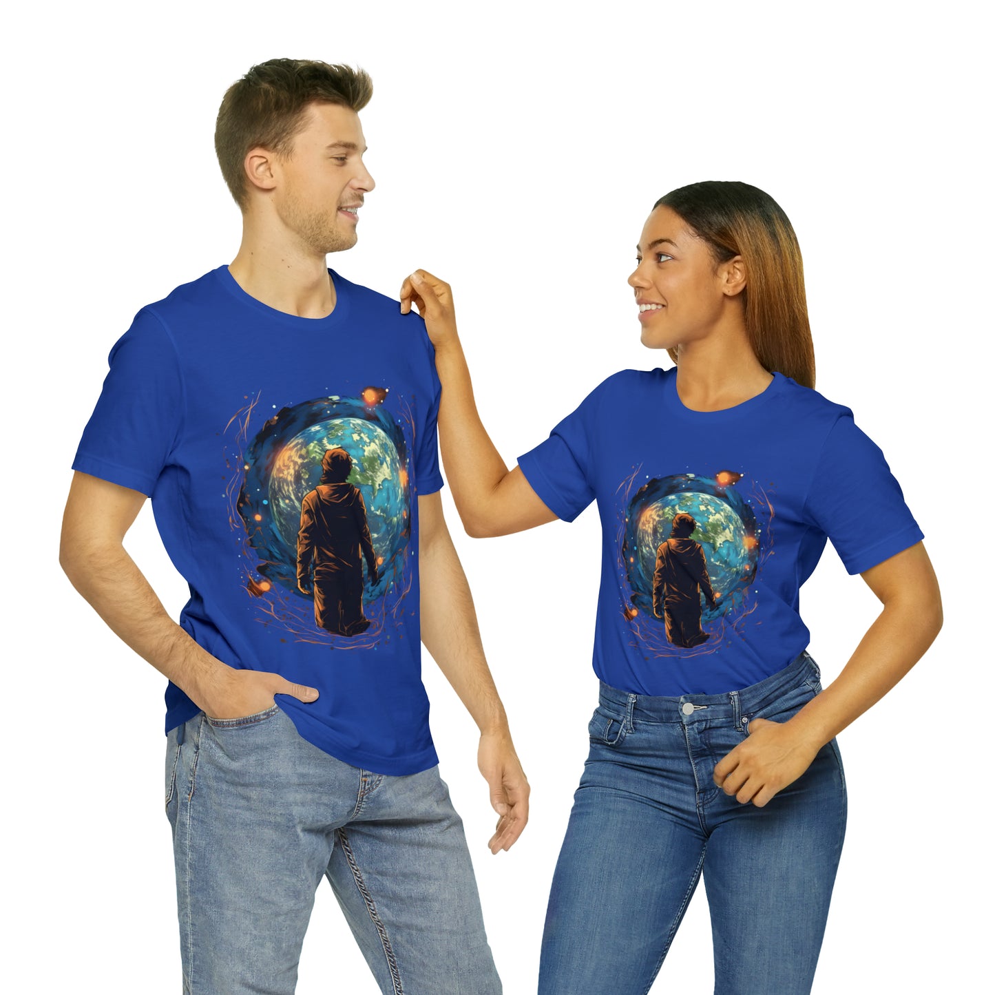 Jeremiah 29:11 “Whole World Ahead of You” Unisex Jersey Short Sleeve Tee