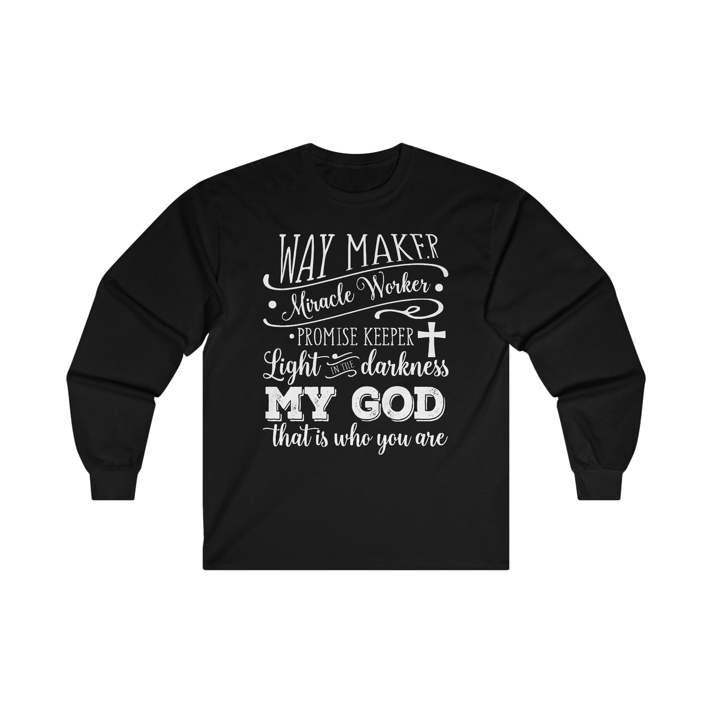 Waymaker Miracle Worker - Ultra Cotton Long Sleeve Tee