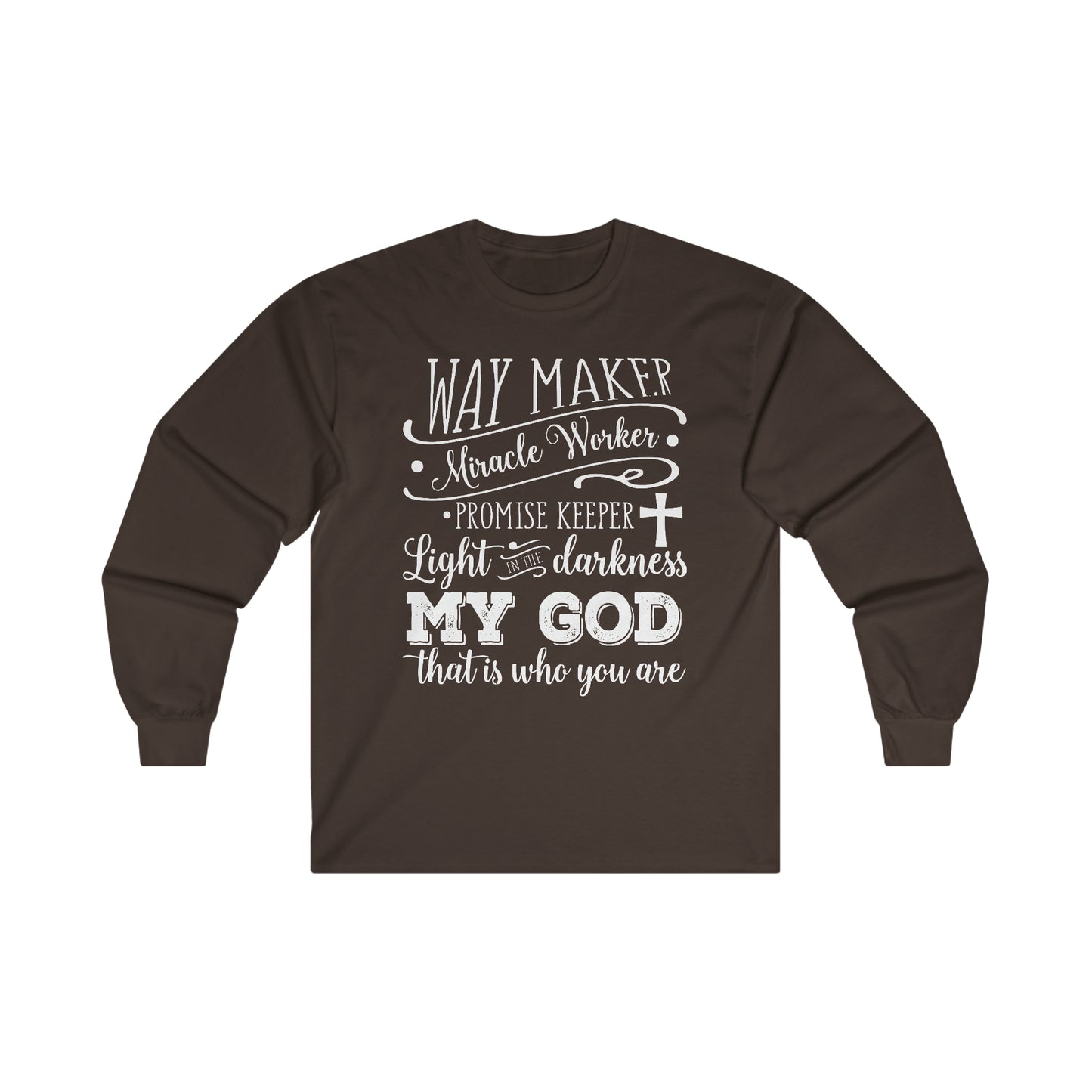 Waymaker Miracle Worker - Ultra Cotton Long Sleeve Tee