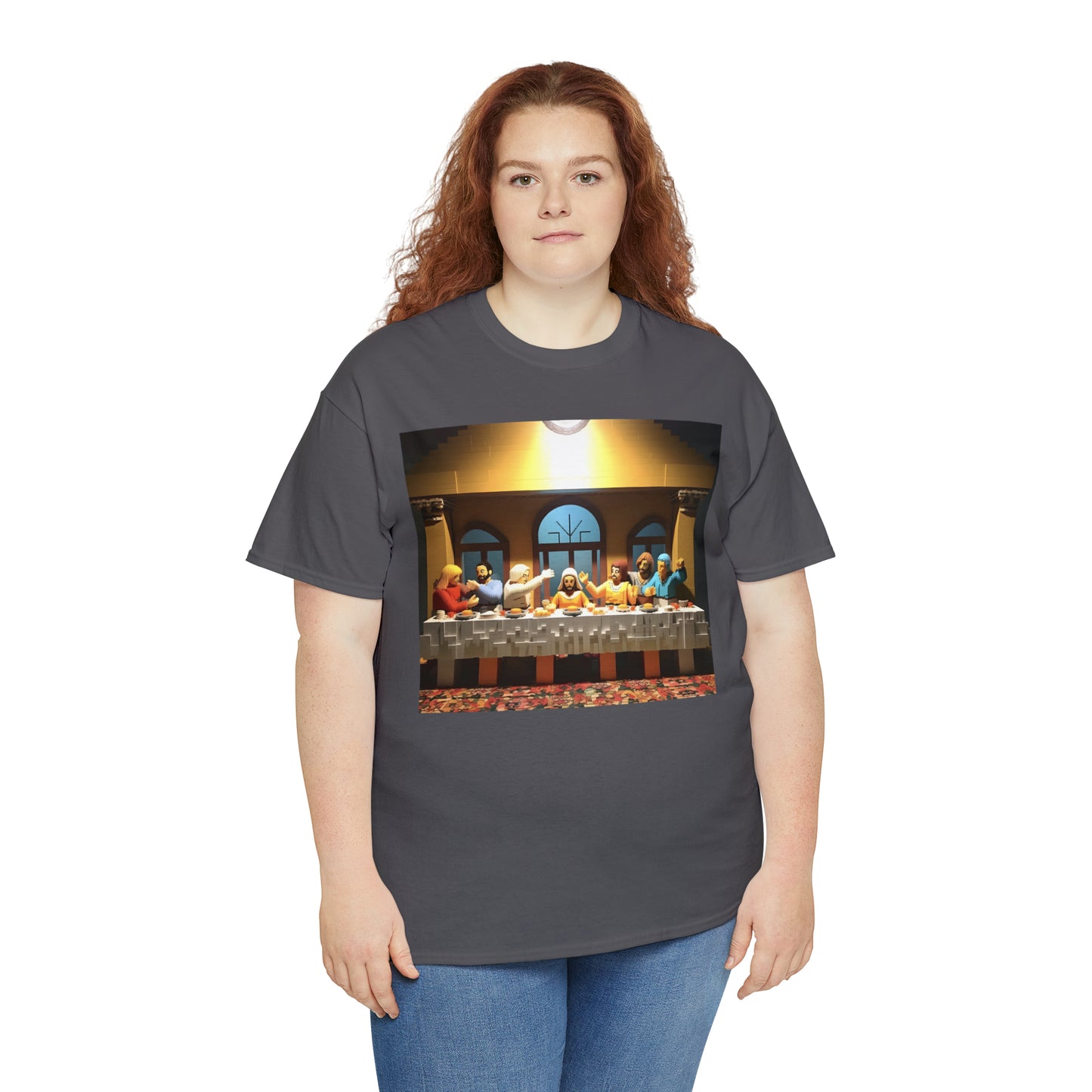 “The Last Supper” LEGO BOX SET -  Unisex Heavy Cotton Tee