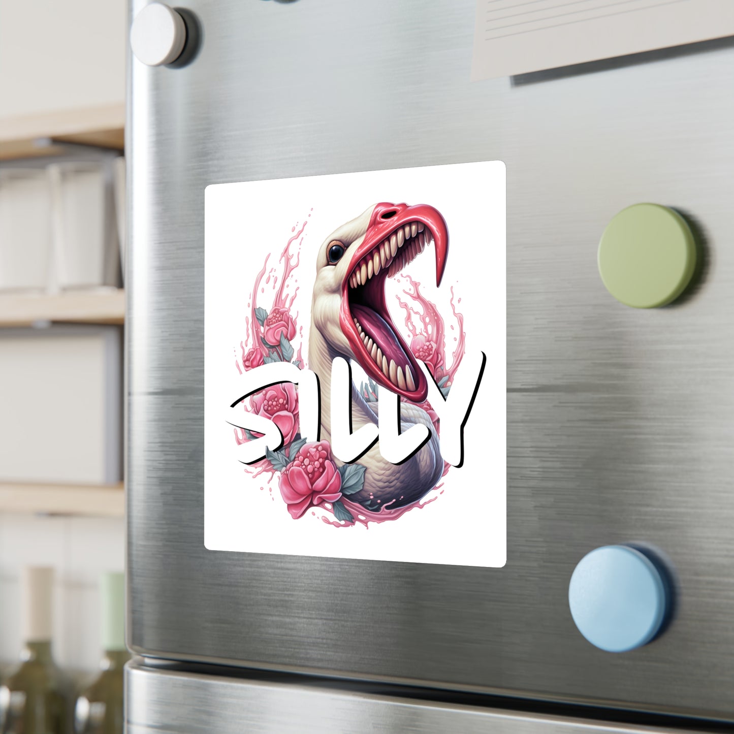 Aggressively Silly Goose - Kiss-Cut Vinyl Decals