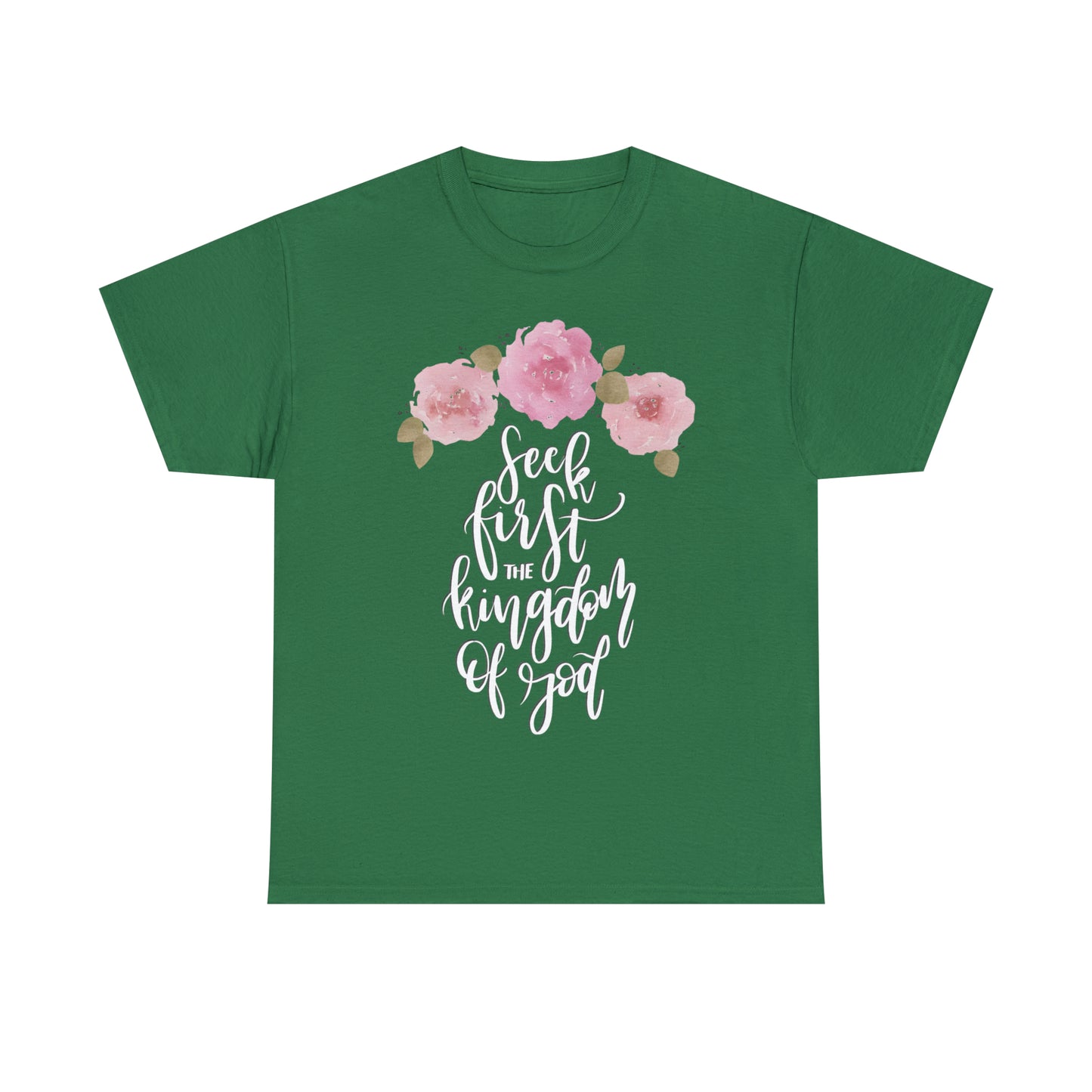 Seek First the Kingdom of God Unisex Heavy Cotton Tee