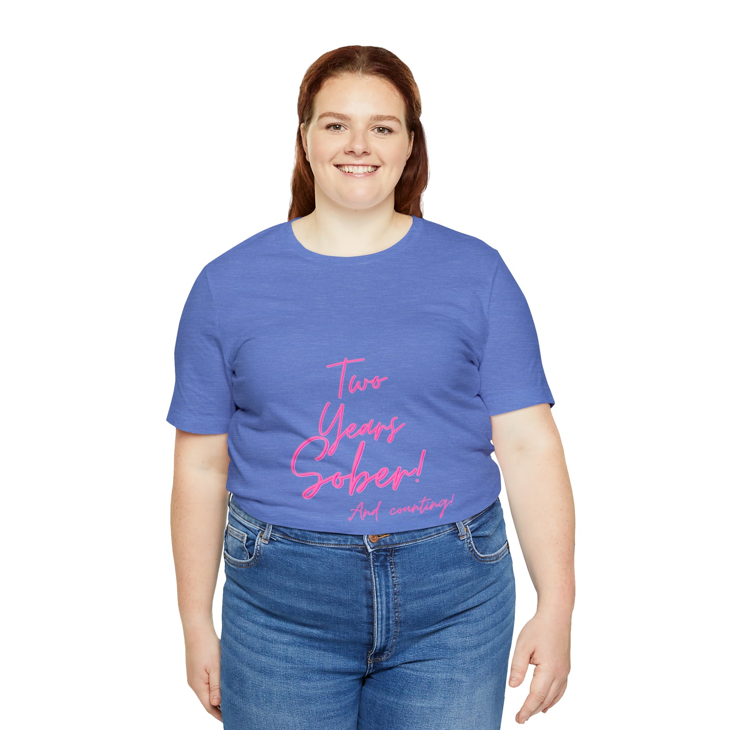 Two Months Sober Unisex Jersey Short Sleeve Tee