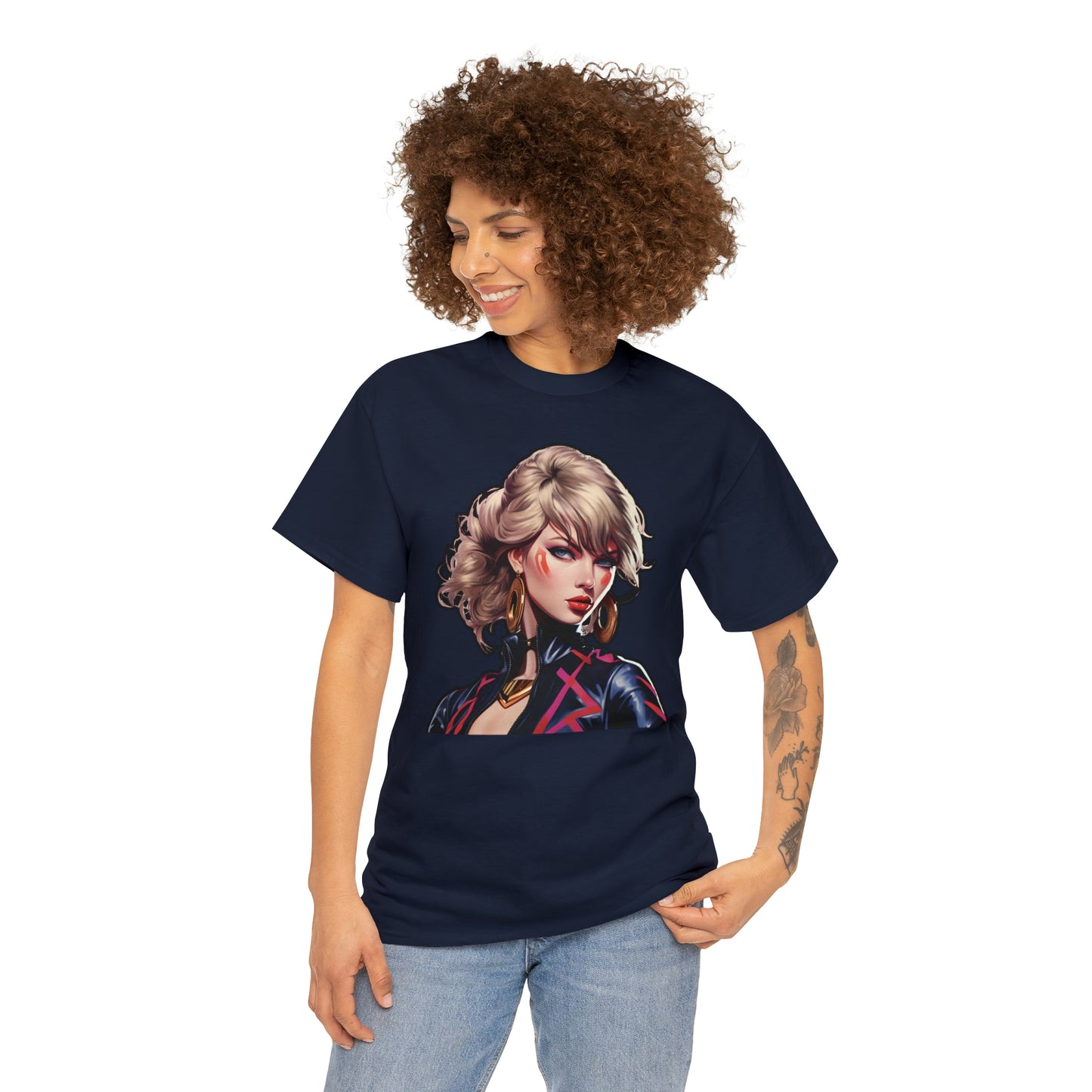 Anime Taylor Swift 2- Unisex Heavy Cotton Tee