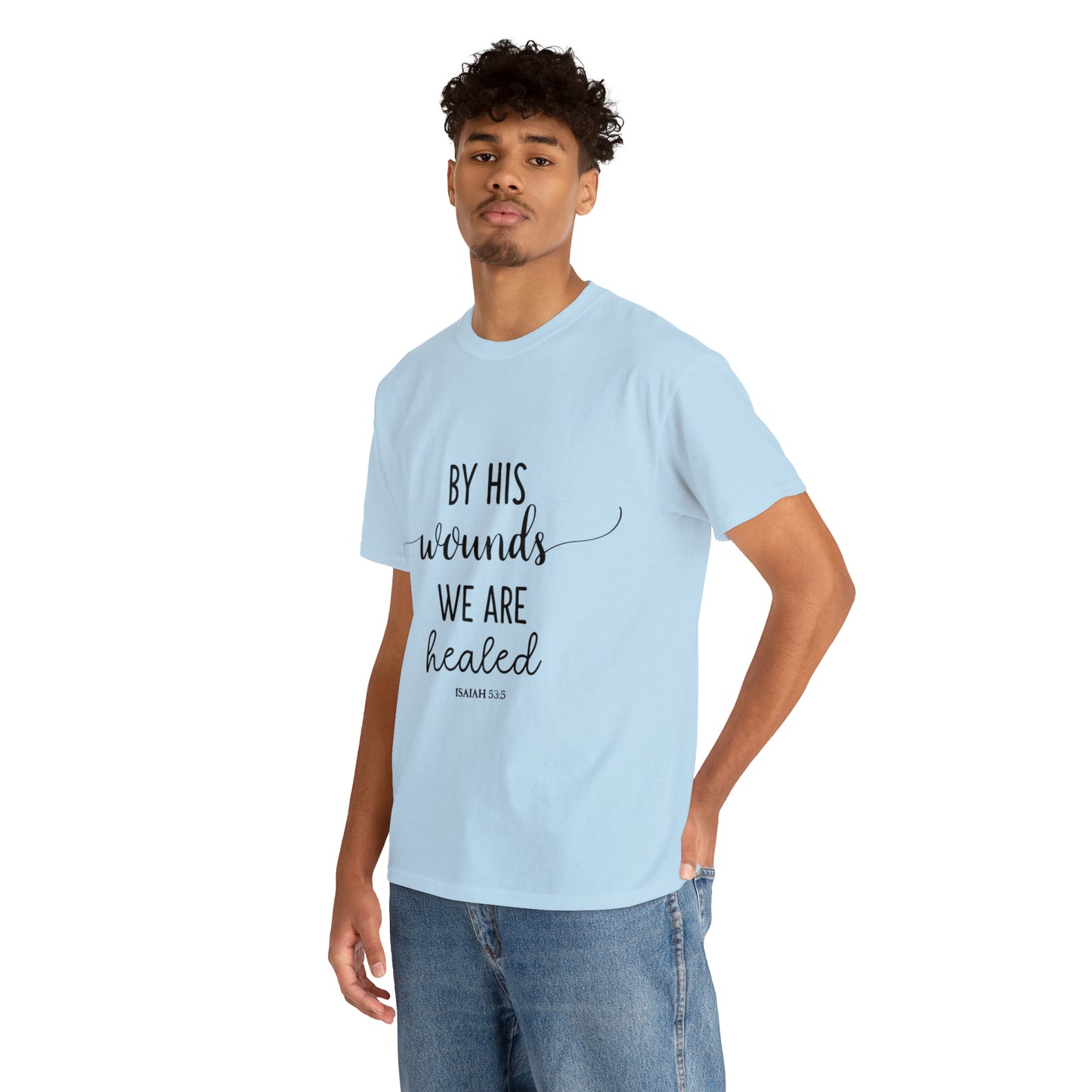 By HIS wounds we are healed - Isaiah - CR Celebrate Recovery Classic Logo - Ultra Cotton Long Sleeve Tee