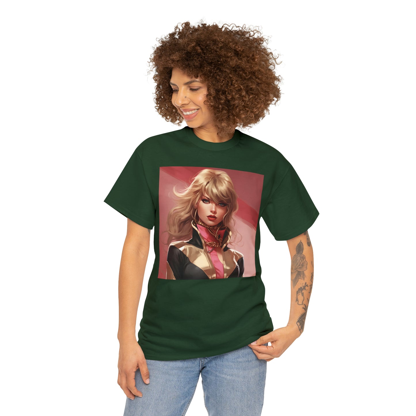 Anime Taylor Swift 4 - Unisex Heavy Cotton Tee