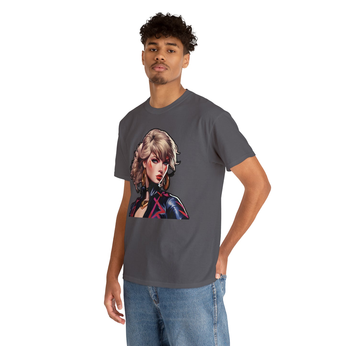 Anime Taylor Swift 2- Unisex Heavy Cotton Tee