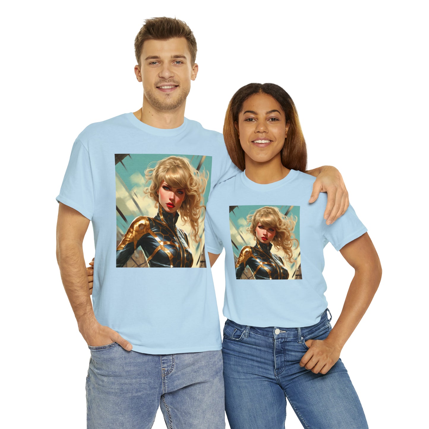 Anime Taylor Swift 3 - Unisex Heavy Cotton Tee