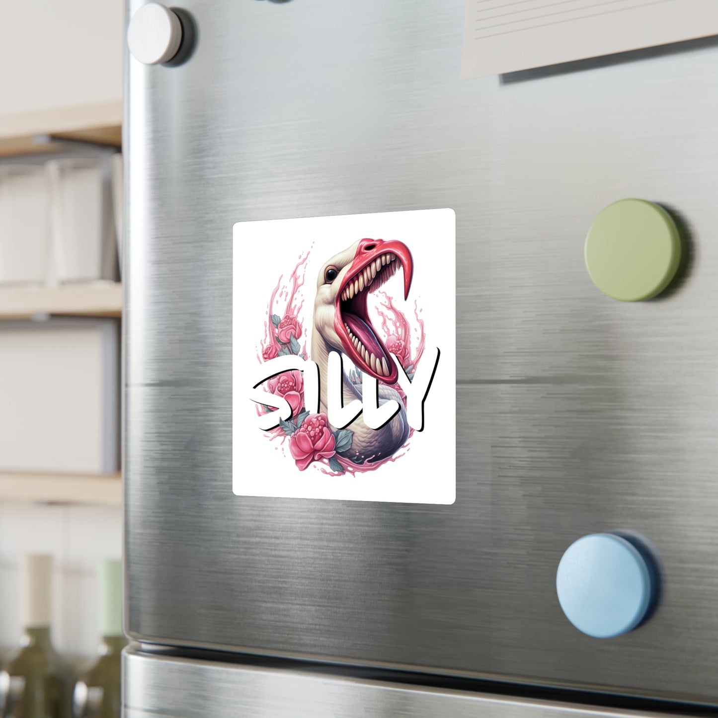 Aggressively Silly Goose - Kiss-Cut Vinyl Decals