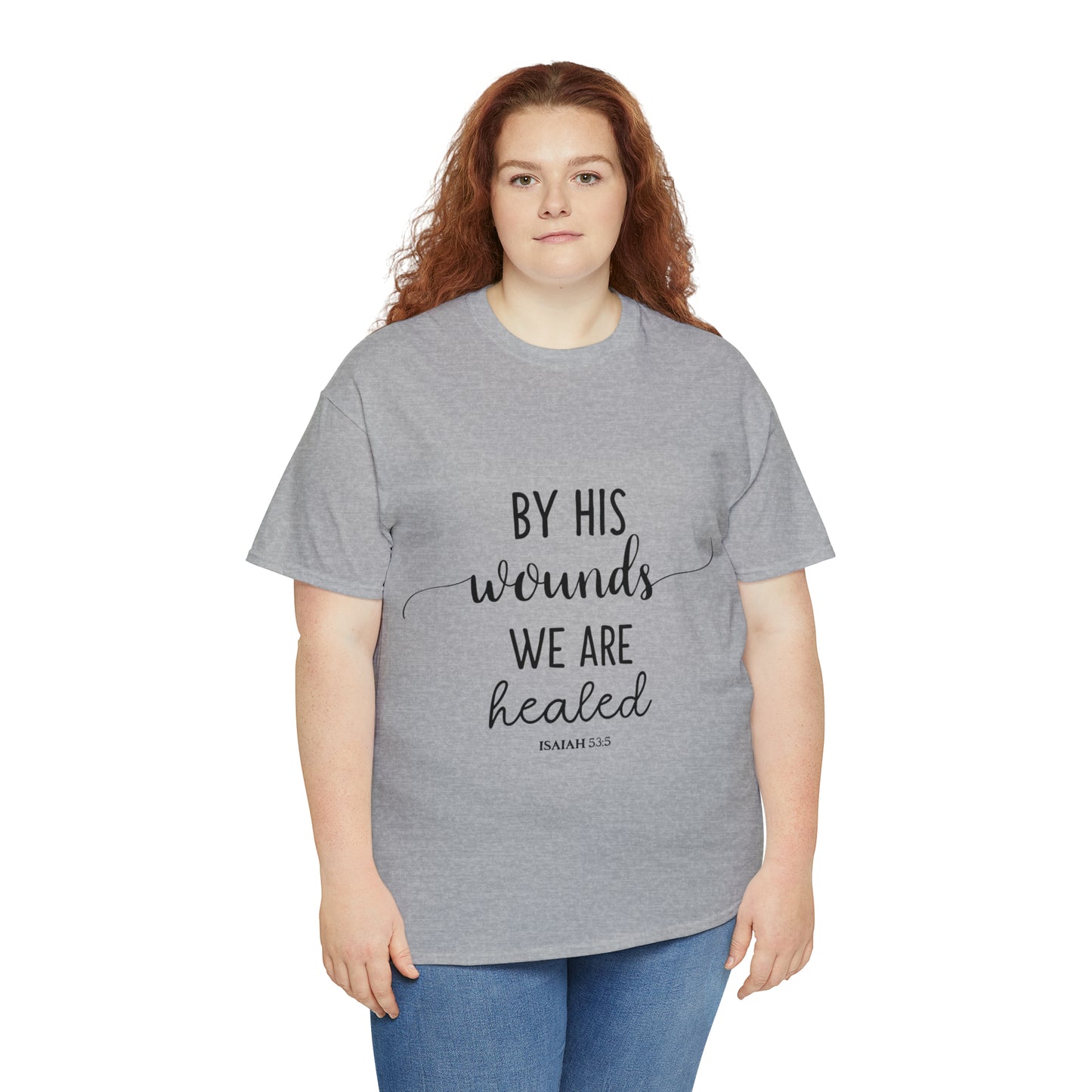 By HIS wounds we are healed - Isaiah - CR Celebrate Recovery Classic Logo - Ultra Cotton Long Sleeve Tee