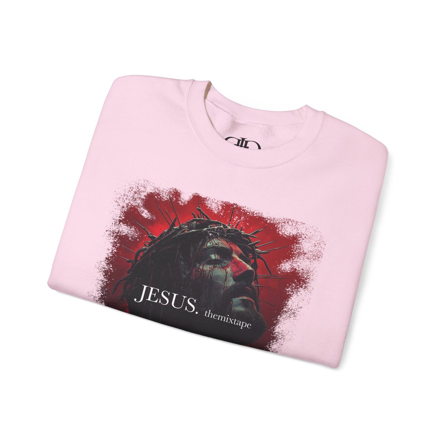 JESUS. themixtape” Crewneck Sweatshirt — Disciple Dad Official Faith Streetwear
