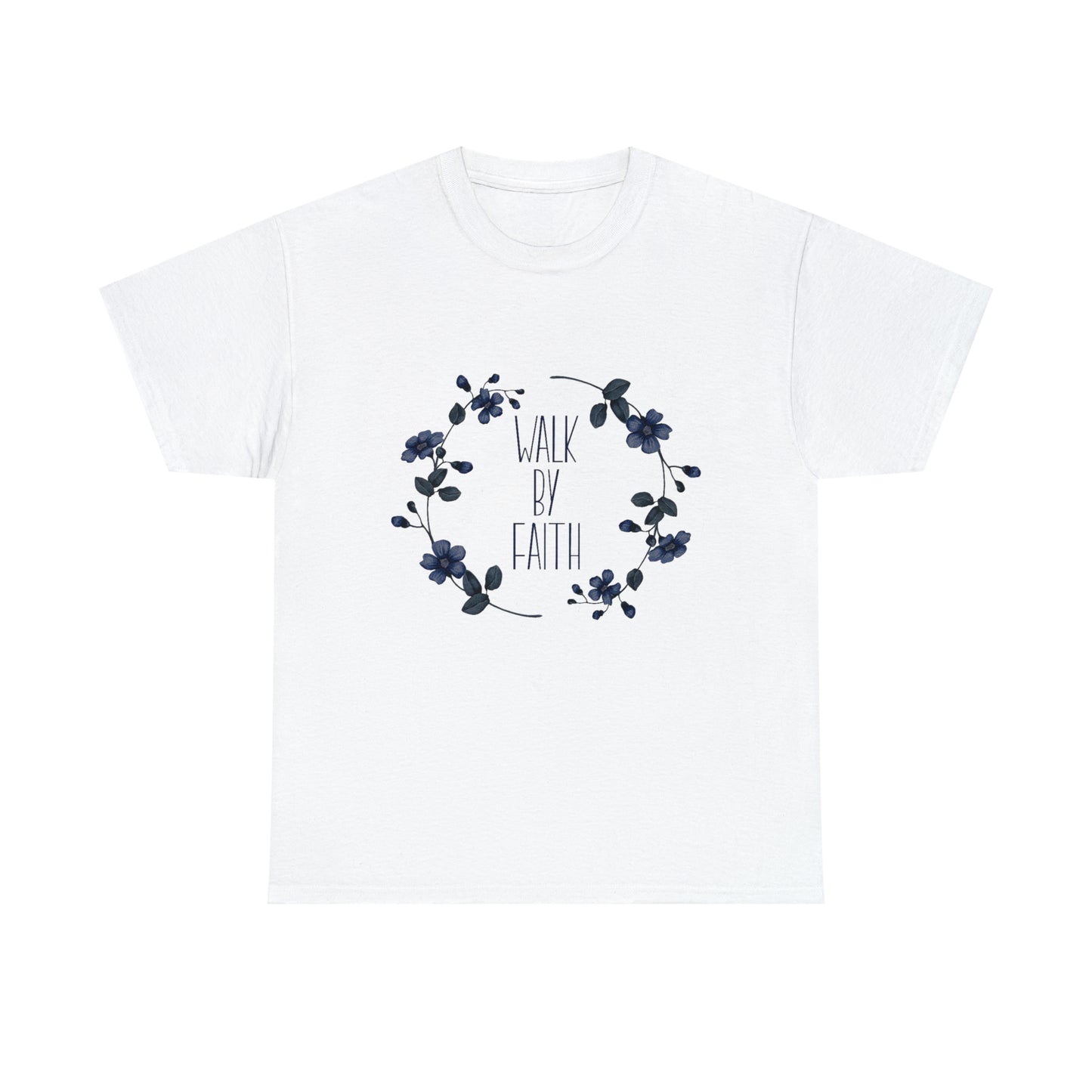 Walk by FAITH Unisex Heavy Cotton Tee