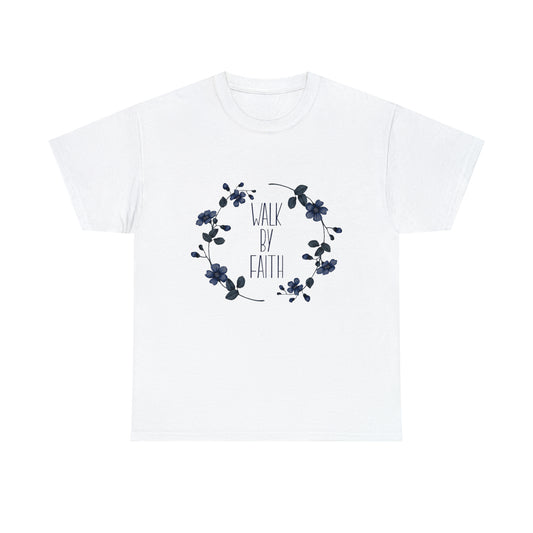 Walk by FAITH Unisex Heavy Cotton Tee