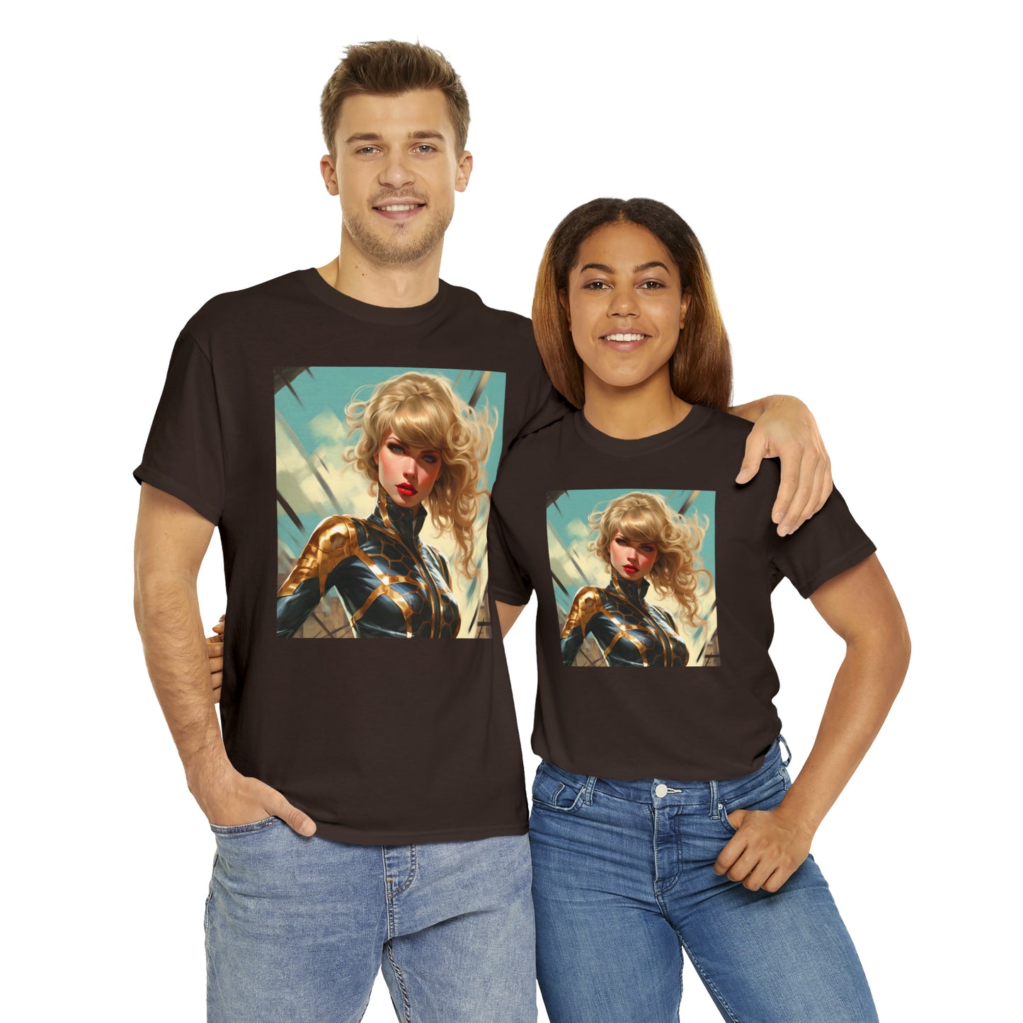 Anime Taylor Swift 3 - Unisex Heavy Cotton Tee