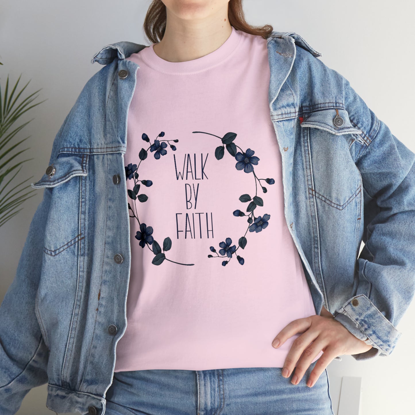 Walk by FAITH Unisex Heavy Cotton Tee