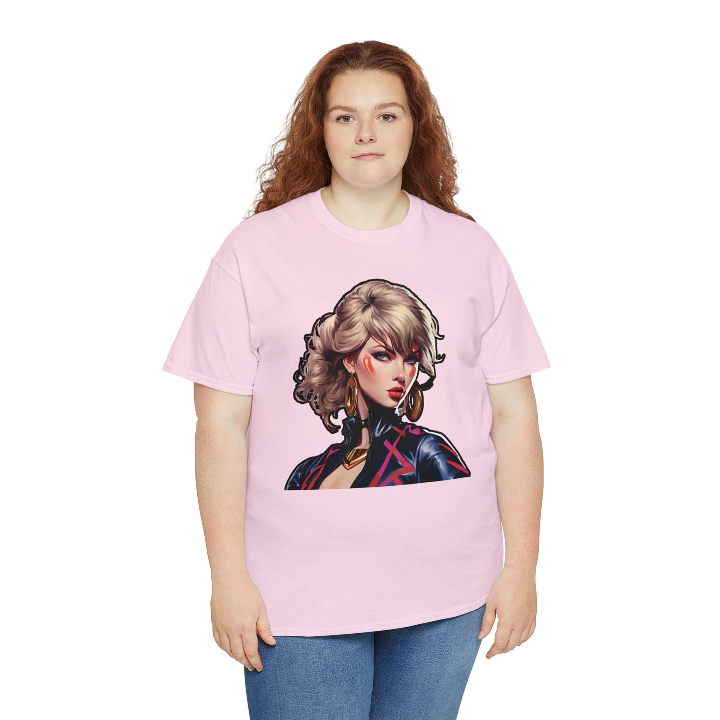 Anime Taylor Swift 2- Unisex Heavy Cotton Tee