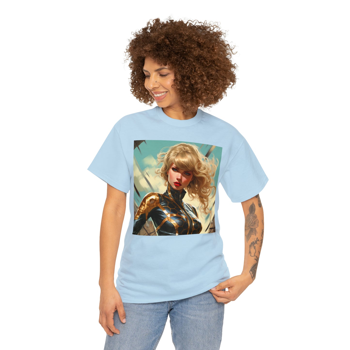 Anime Taylor Swift 3 - Unisex Heavy Cotton Tee