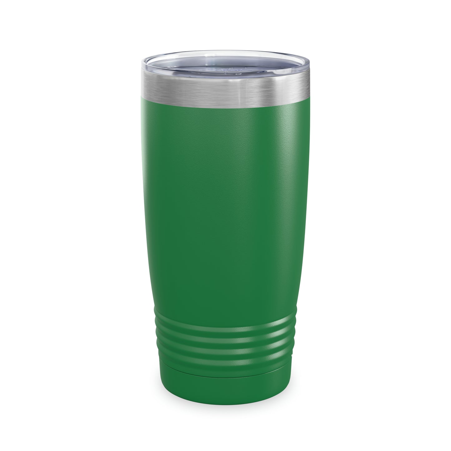 CR Celebrate Recovery Basic Logo White Ringneck Tumbler, 20oz