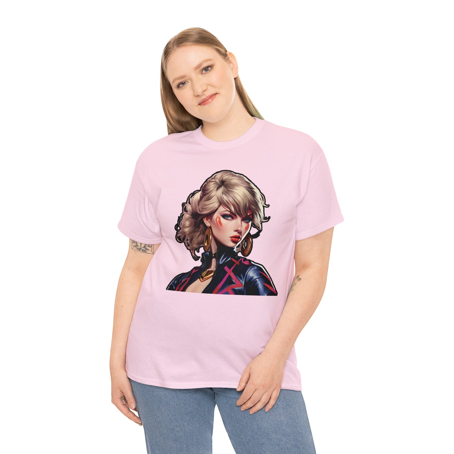 Anime Taylor Swift 2- Unisex Heavy Cotton Tee