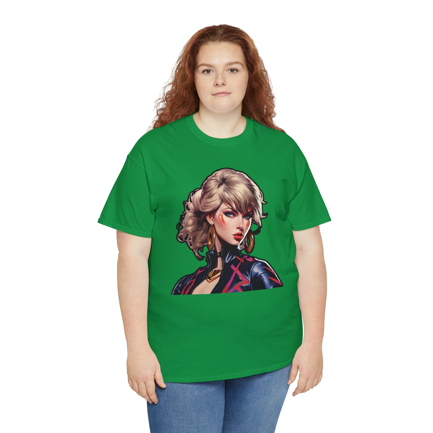 Anime Taylor Swift 2- Unisex Heavy Cotton Tee