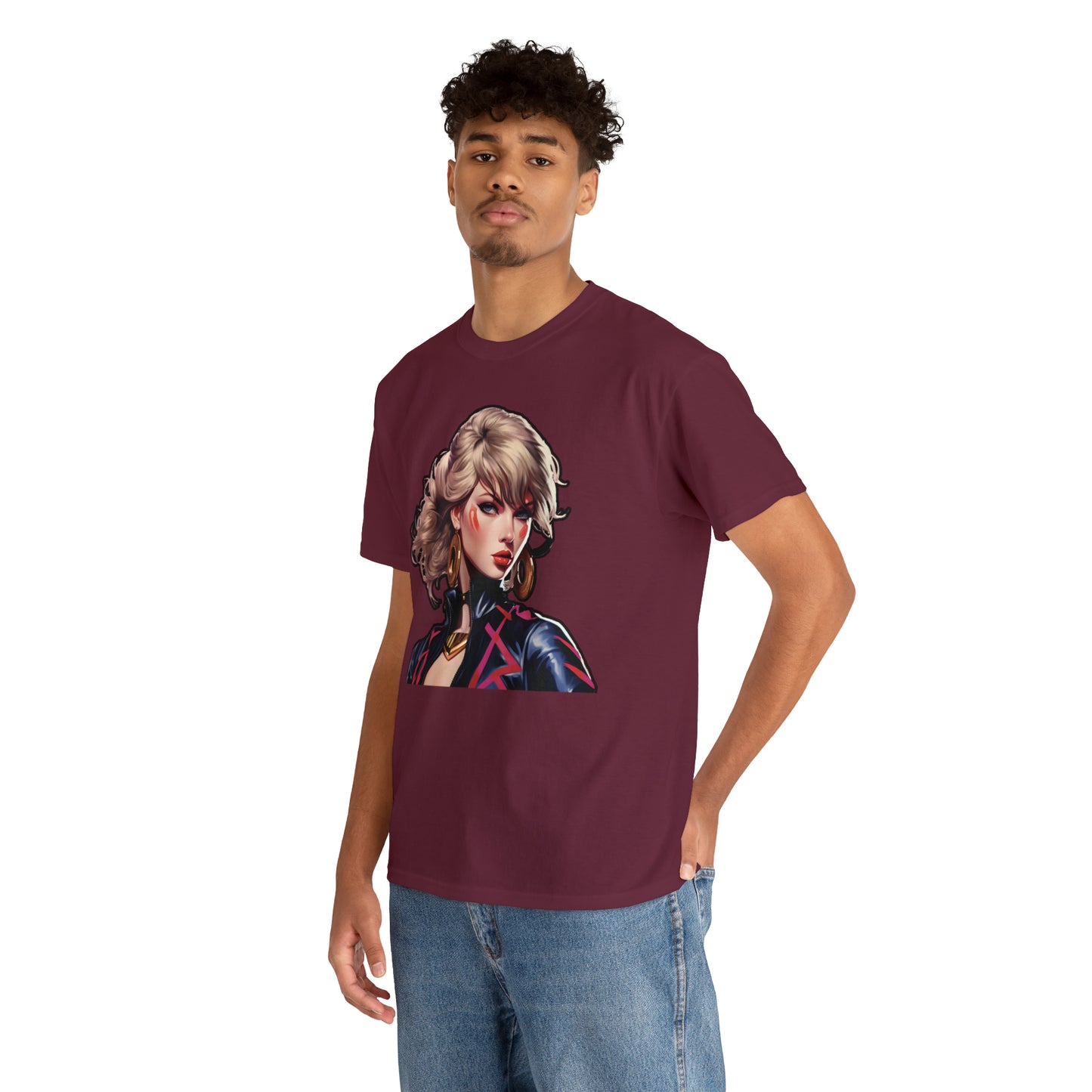 Anime Taylor Swift 2- Unisex Heavy Cotton Tee