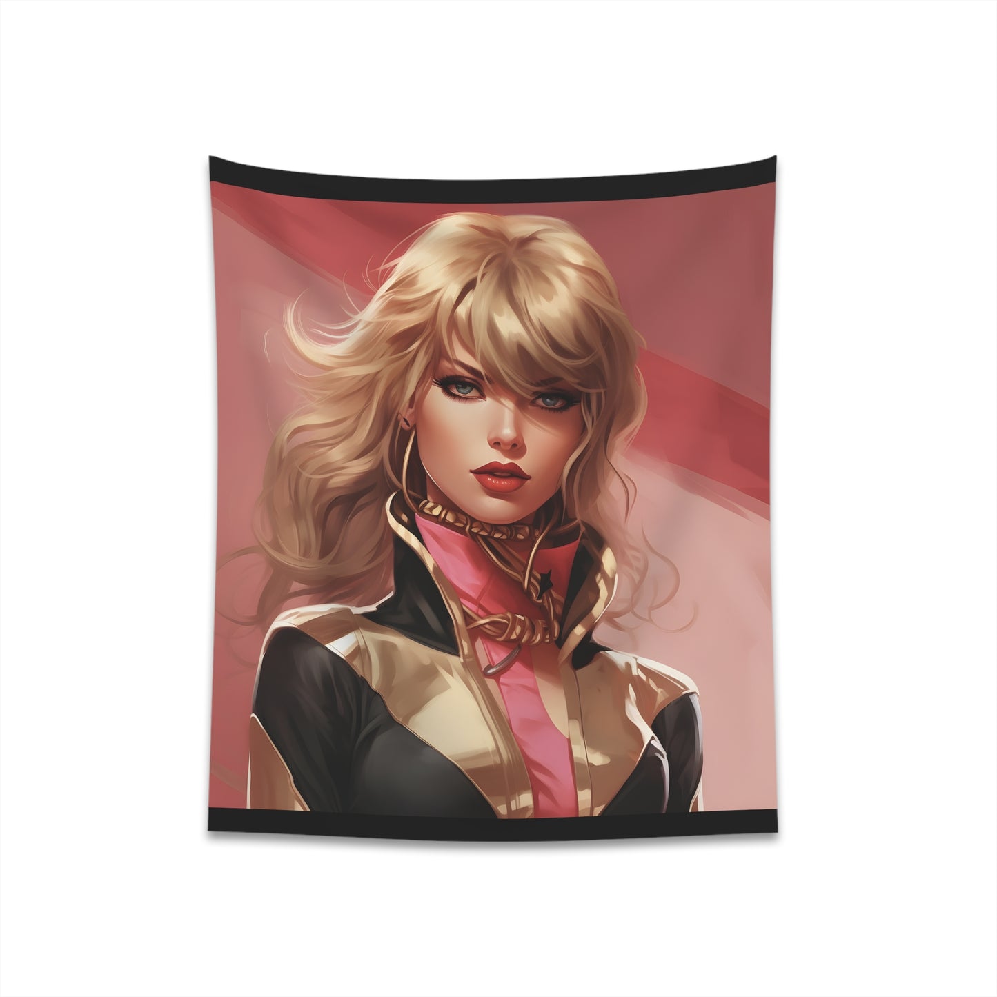 Anime Taylor Swift 4- Printed Wall Tapestry
