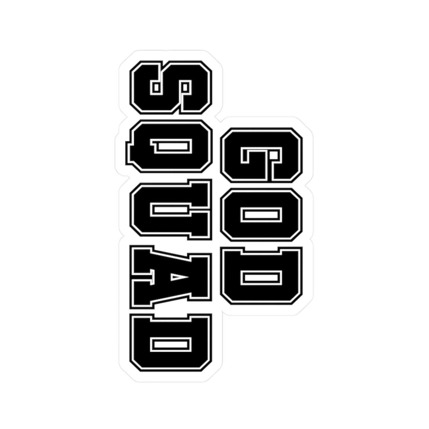 God Squad - Kiss-Cut Vinyl Decals