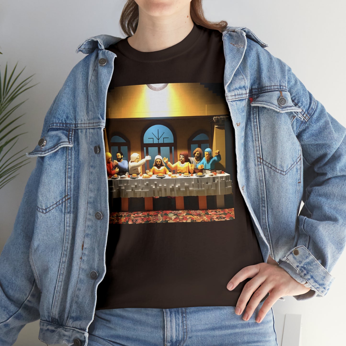 “The Last Supper” LEGO BOX SET -  Unisex Heavy Cotton Tee