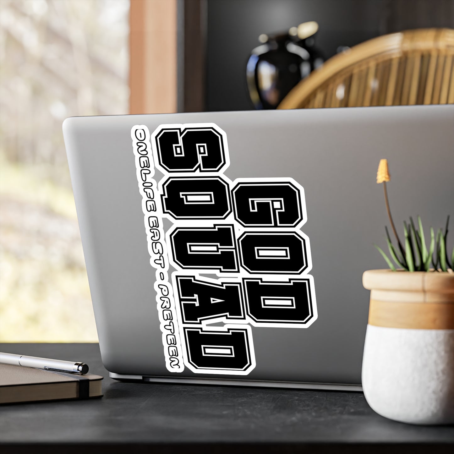 “God Squad” - Pre-Teen Room - Kiss-Cut Vinyl Decals