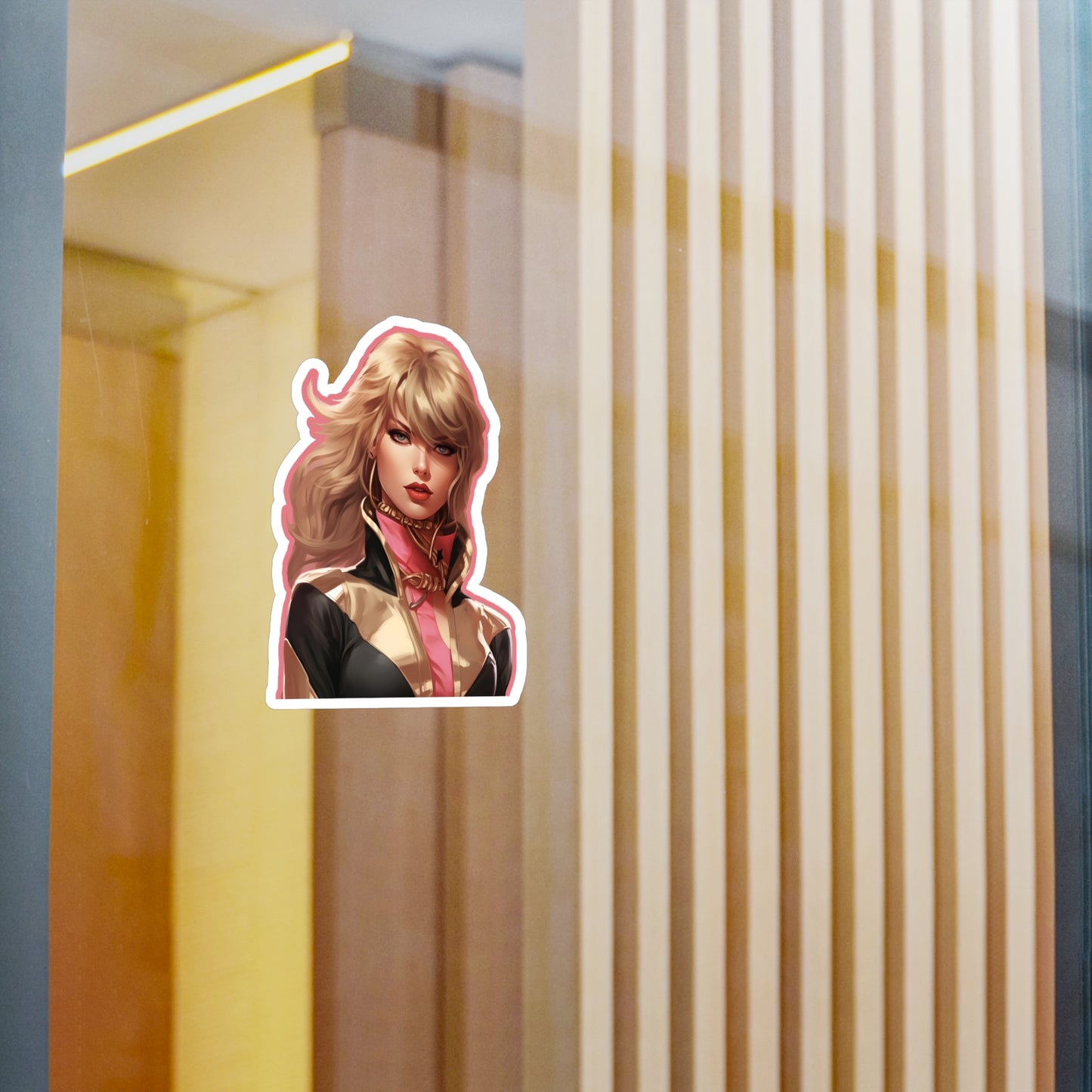 Anime Taylor Swift 4- Kiss-Cut Vinyl Decals