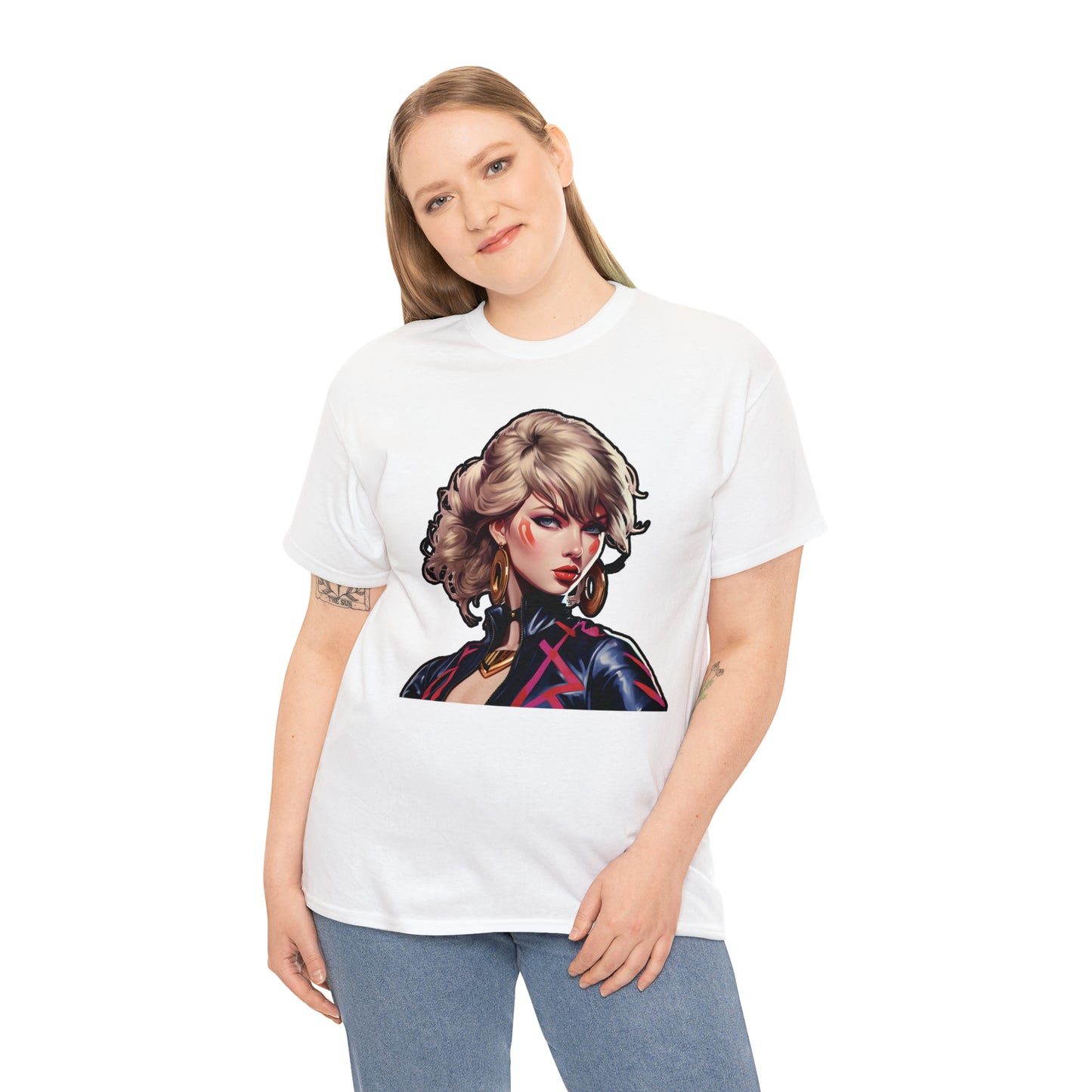 Anime Taylor Swift 2- Unisex Heavy Cotton Tee