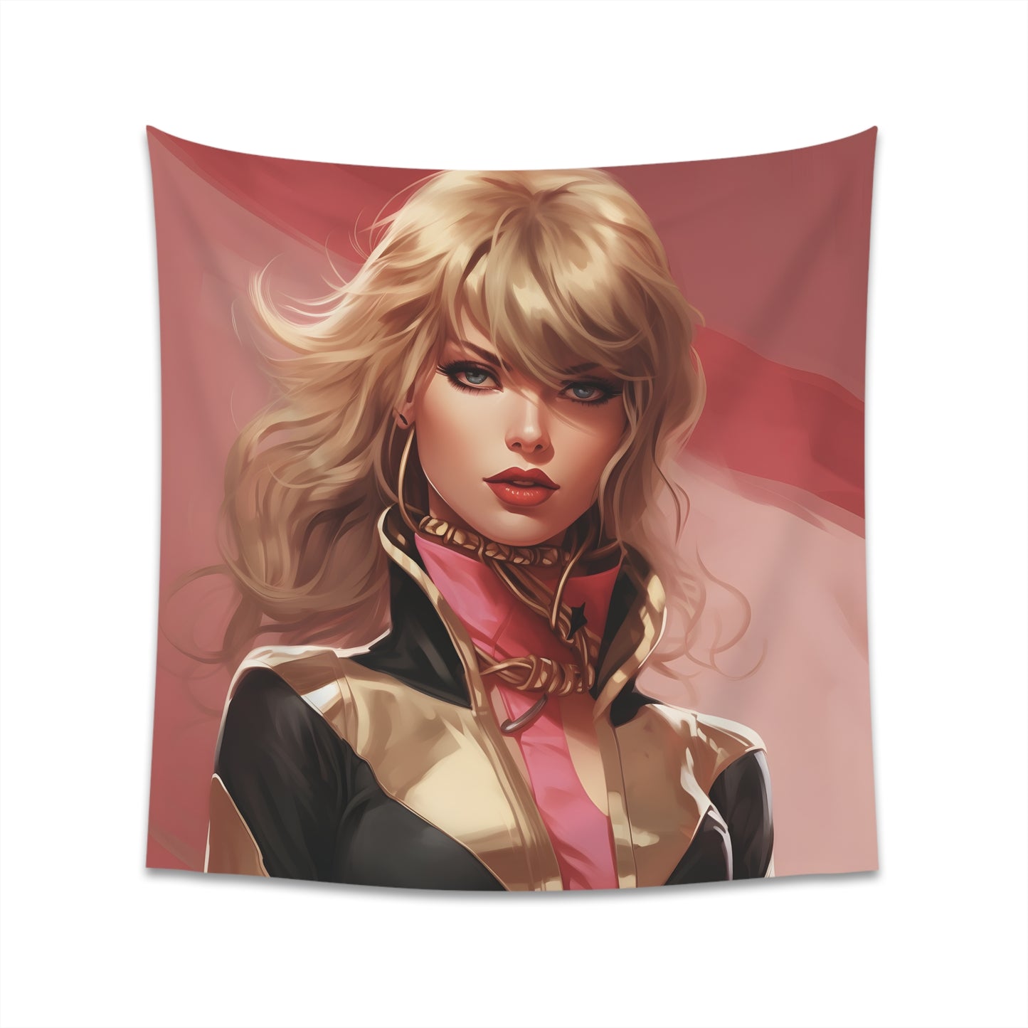 Anime Taylor Swift 4- Printed Wall Tapestry