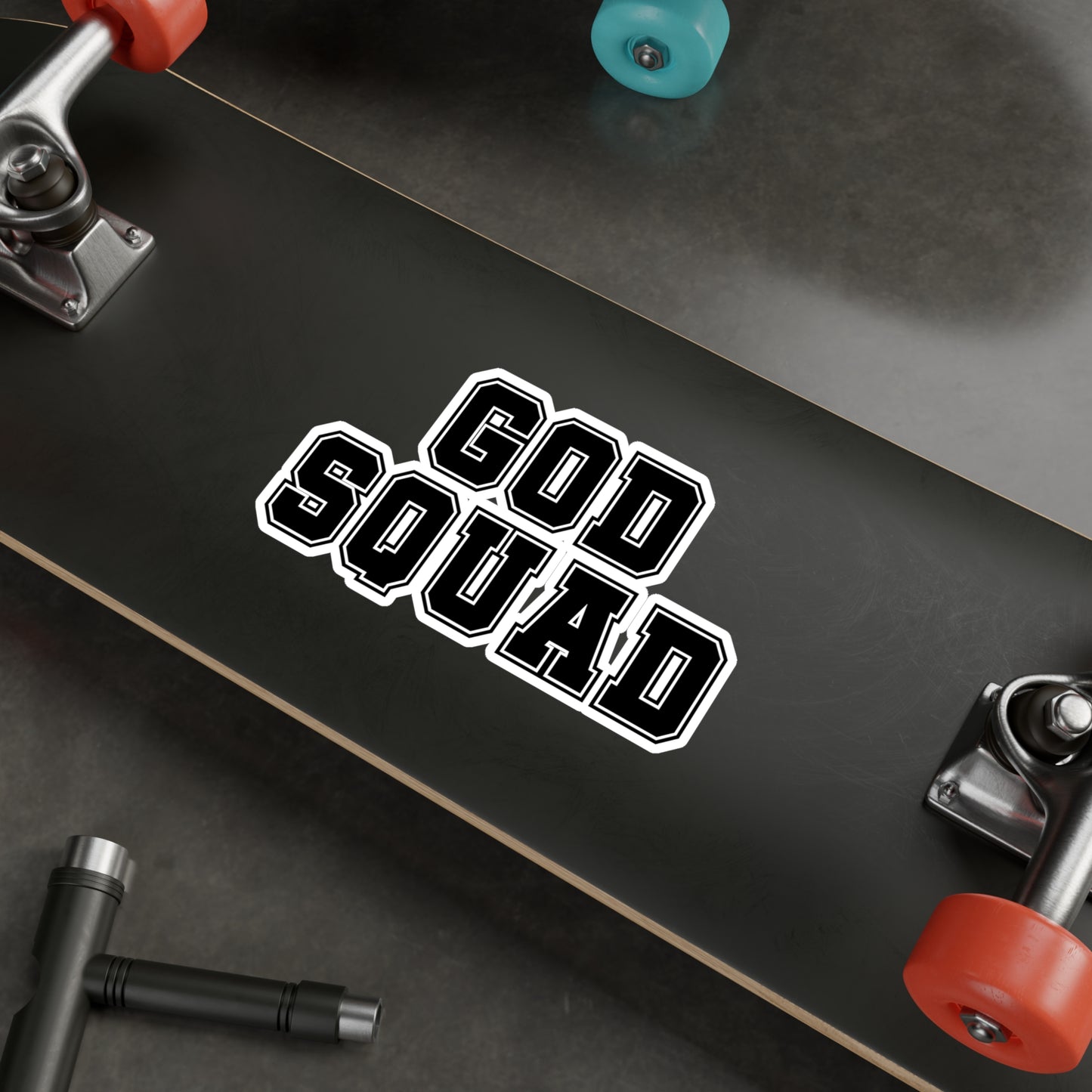 God Squad - Kiss-Cut Vinyl Decals
