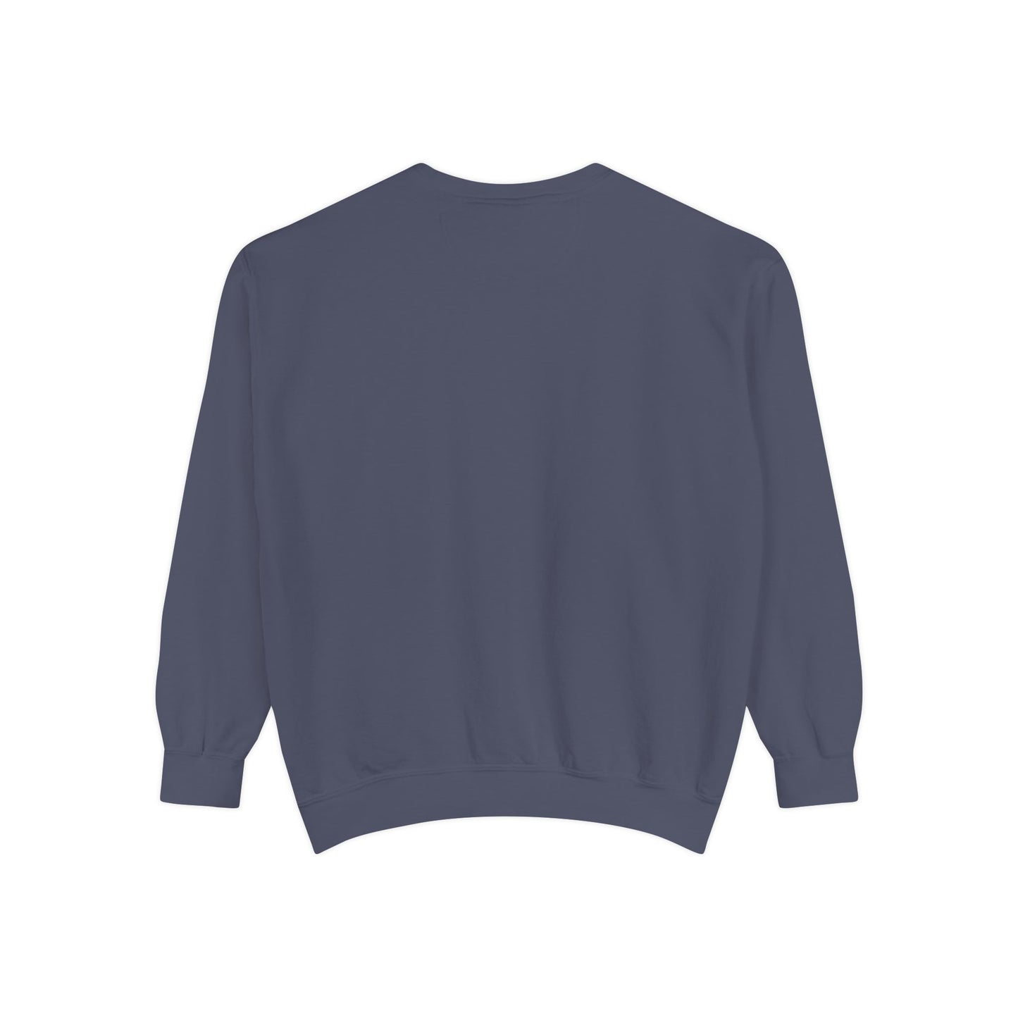 “Sip of Sacrifice” Embroidered Crewneck — Disciple Dad (Water-Into-Wine Drop Collection)
