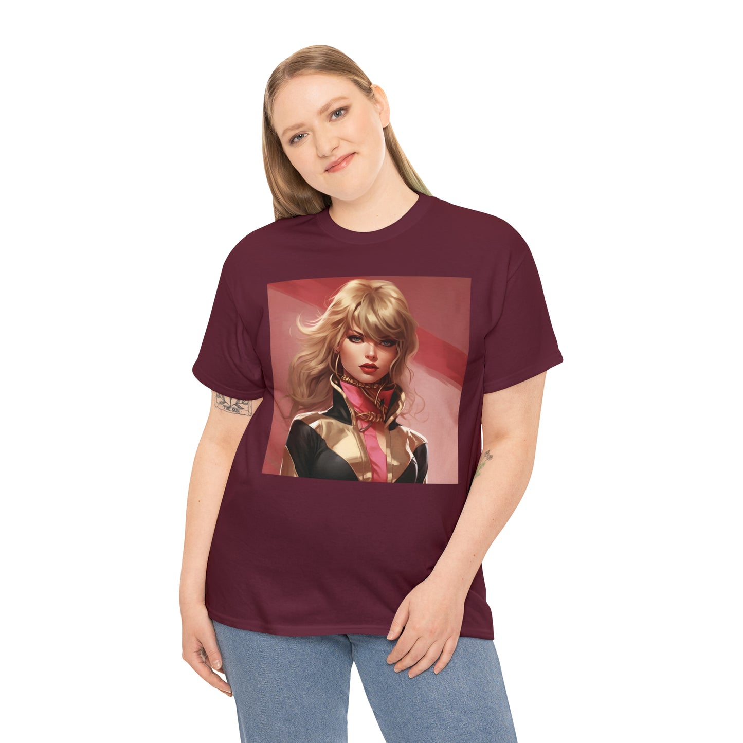 Anime Taylor Swift 4 - Unisex Heavy Cotton Tee