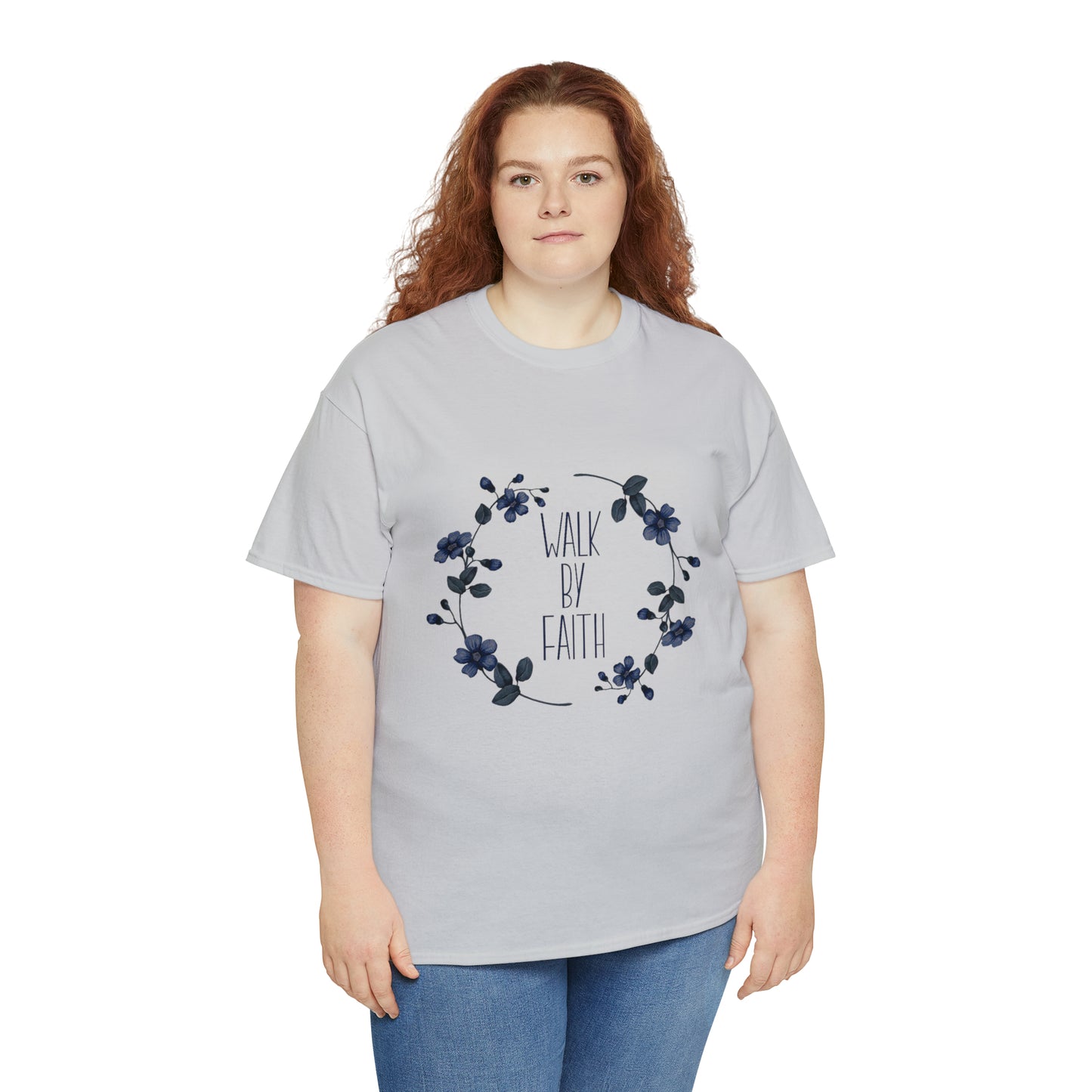 Walk by FAITH Unisex Heavy Cotton Tee