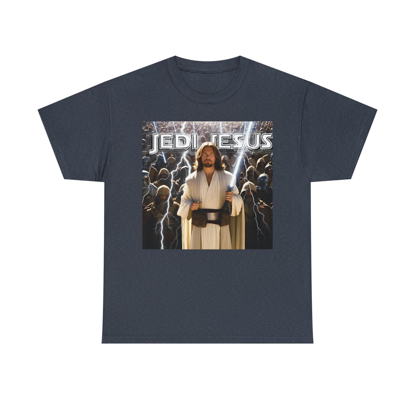 Jedi Jesus Unisex Heavy Cotton Tee