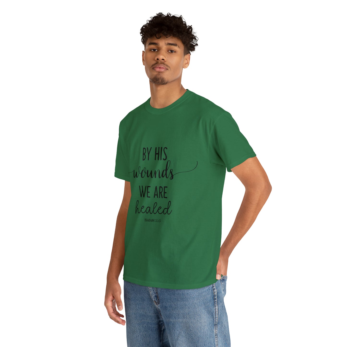 By HIS wounds we are healed - Isaiah - CR Celebrate Recovery Classic Logo - Ultra Cotton Long Sleeve Tee