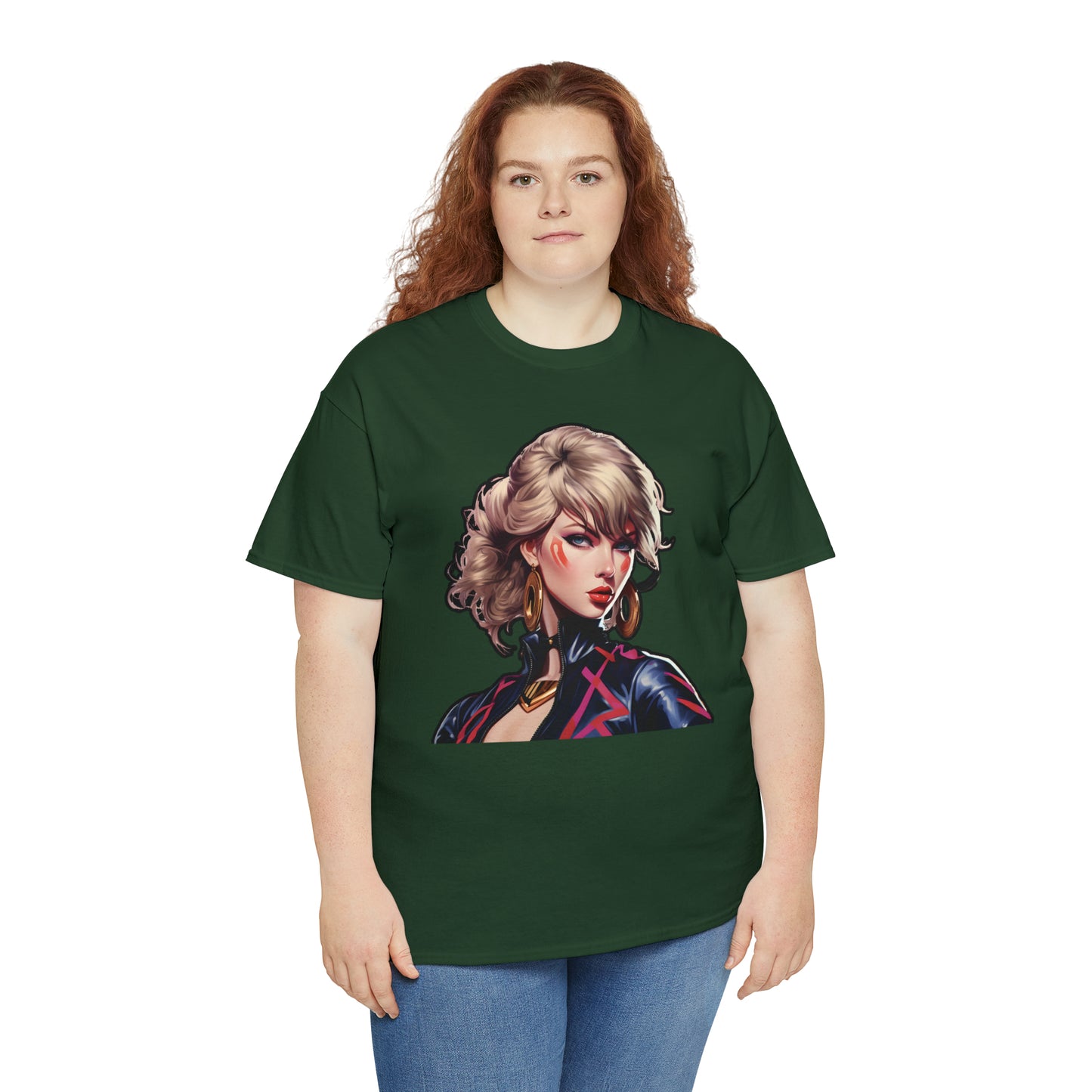 Anime Taylor Swift 2- Unisex Heavy Cotton Tee