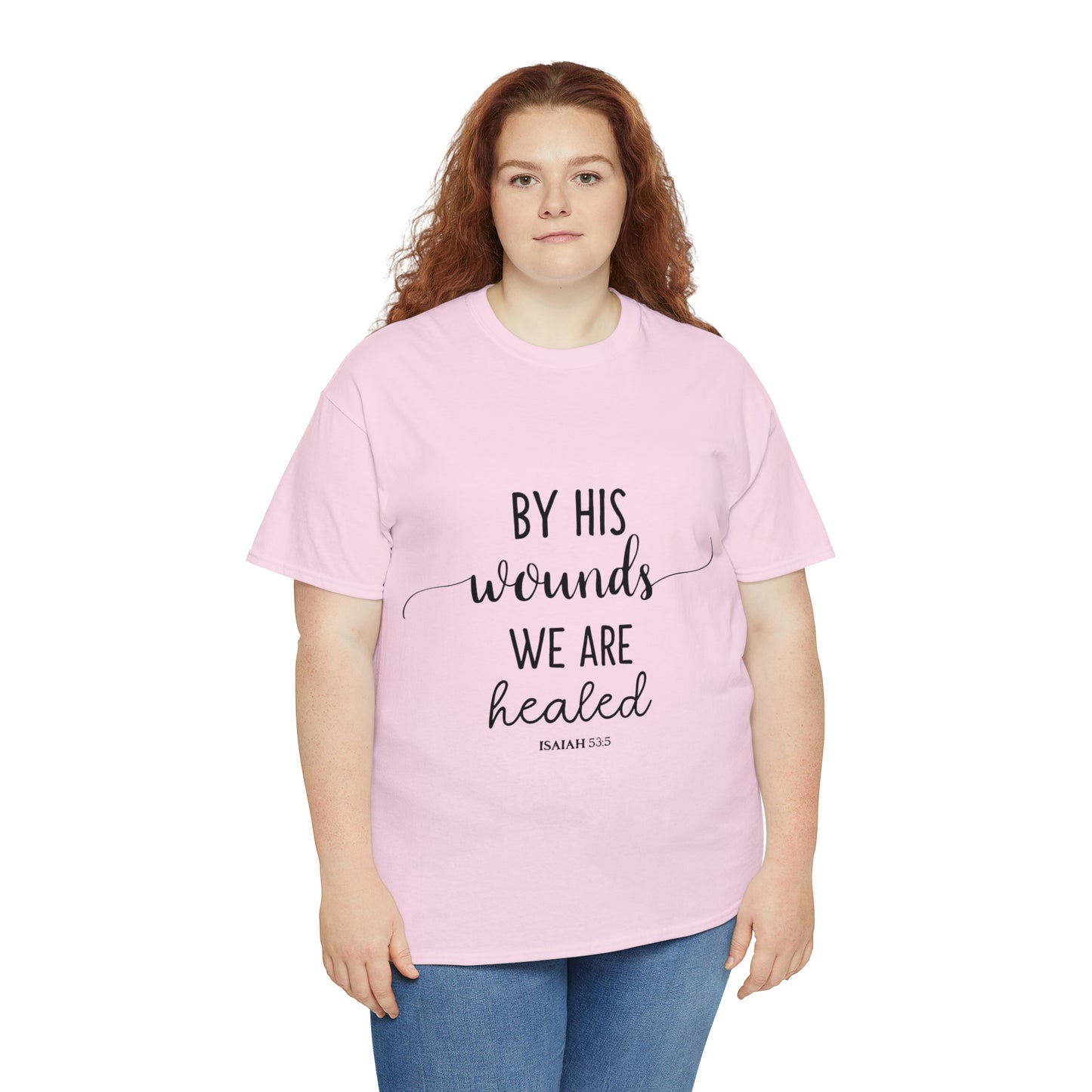 By HIS wounds we are healed - Isaiah - CR Celebrate Recovery Classic Logo - Ultra Cotton Long Sleeve Tee