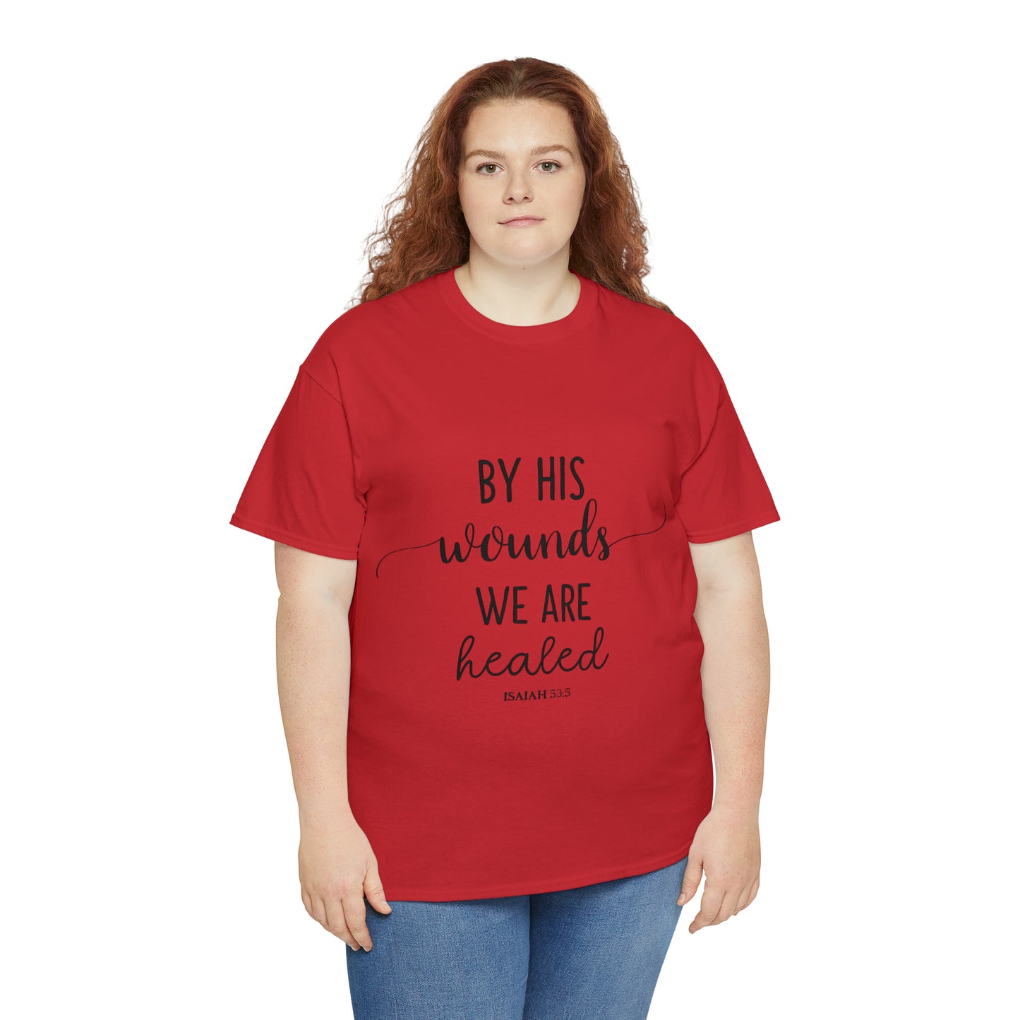 By HIS wounds we are healed - Isaiah - CR Celebrate Recovery Classic Logo - Ultra Cotton Long Sleeve Tee