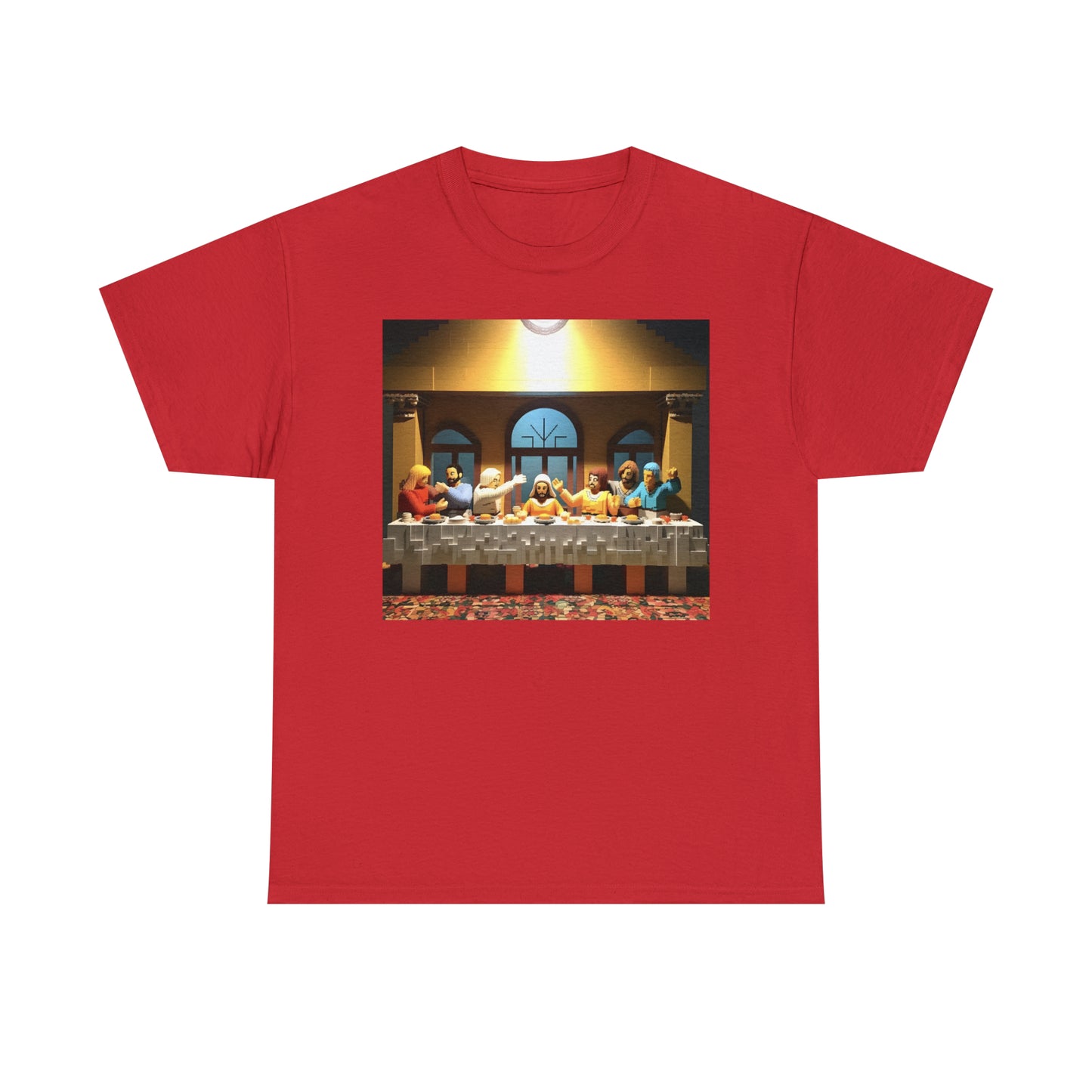“The Last Supper” LEGO BOX SET -  Unisex Heavy Cotton Tee