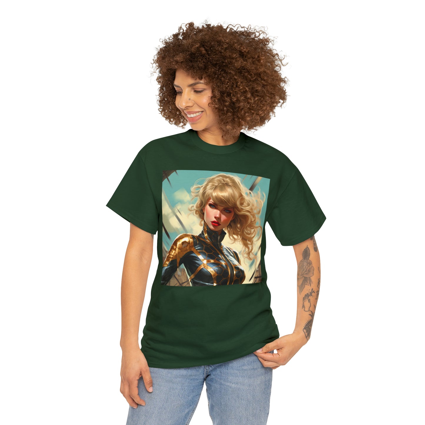 Anime Taylor Swift 3 - Unisex Heavy Cotton Tee