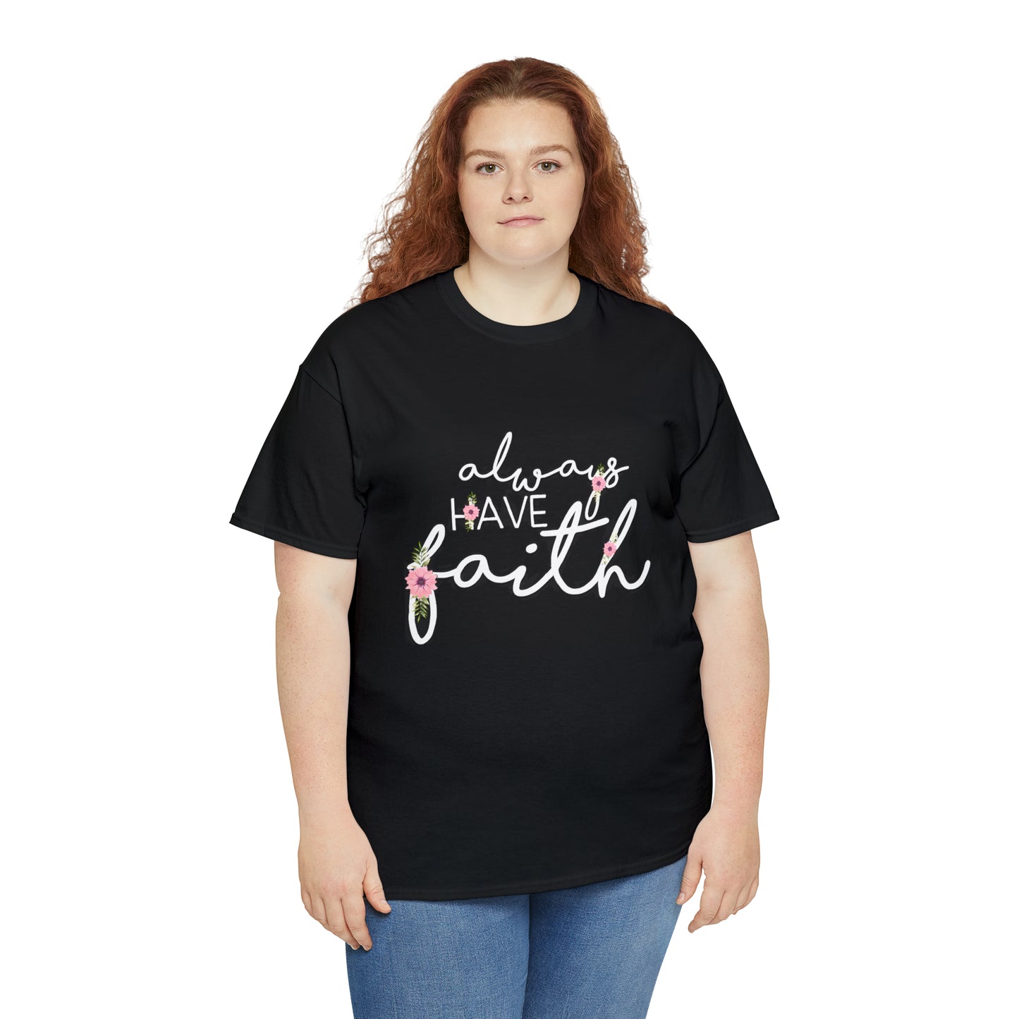 Don't be afraid, just Believe (Mark) - Unisex Heavy Cotton Short Sleeve Tee