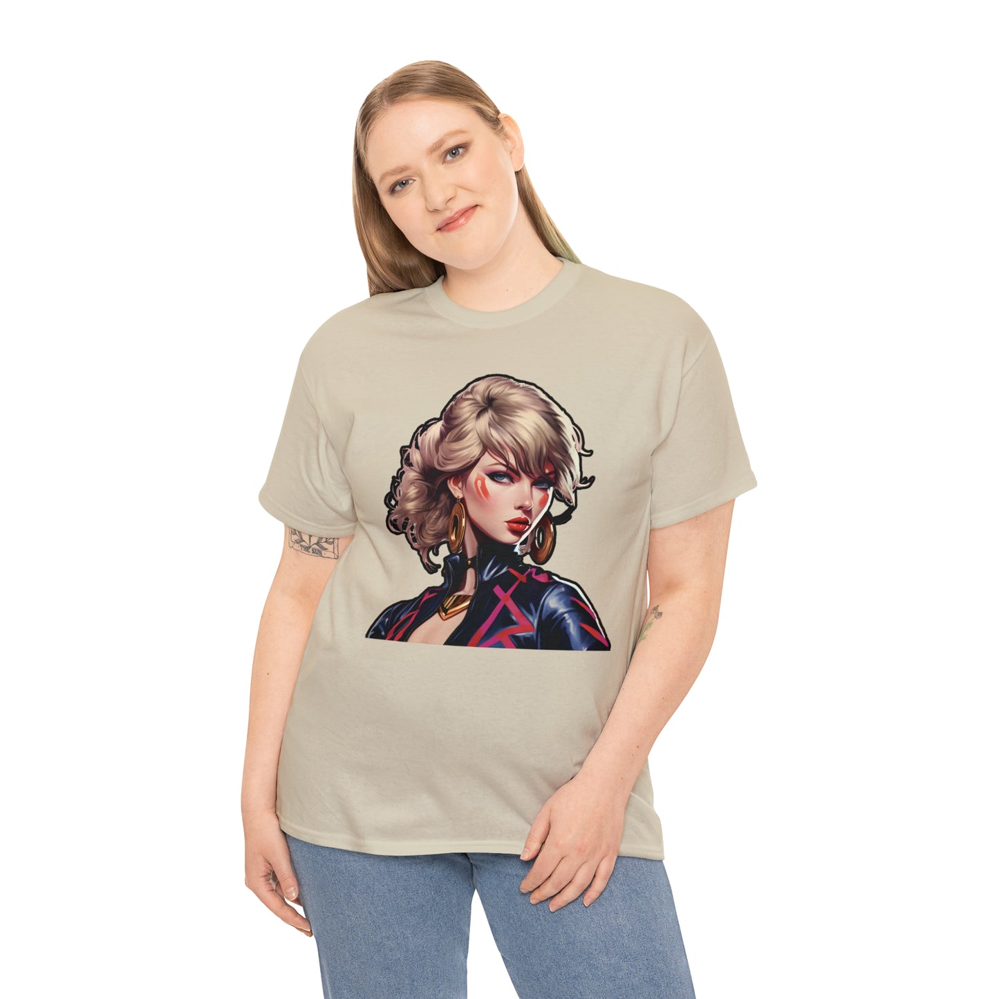 Anime Taylor Swift 2- Unisex Heavy Cotton Tee
