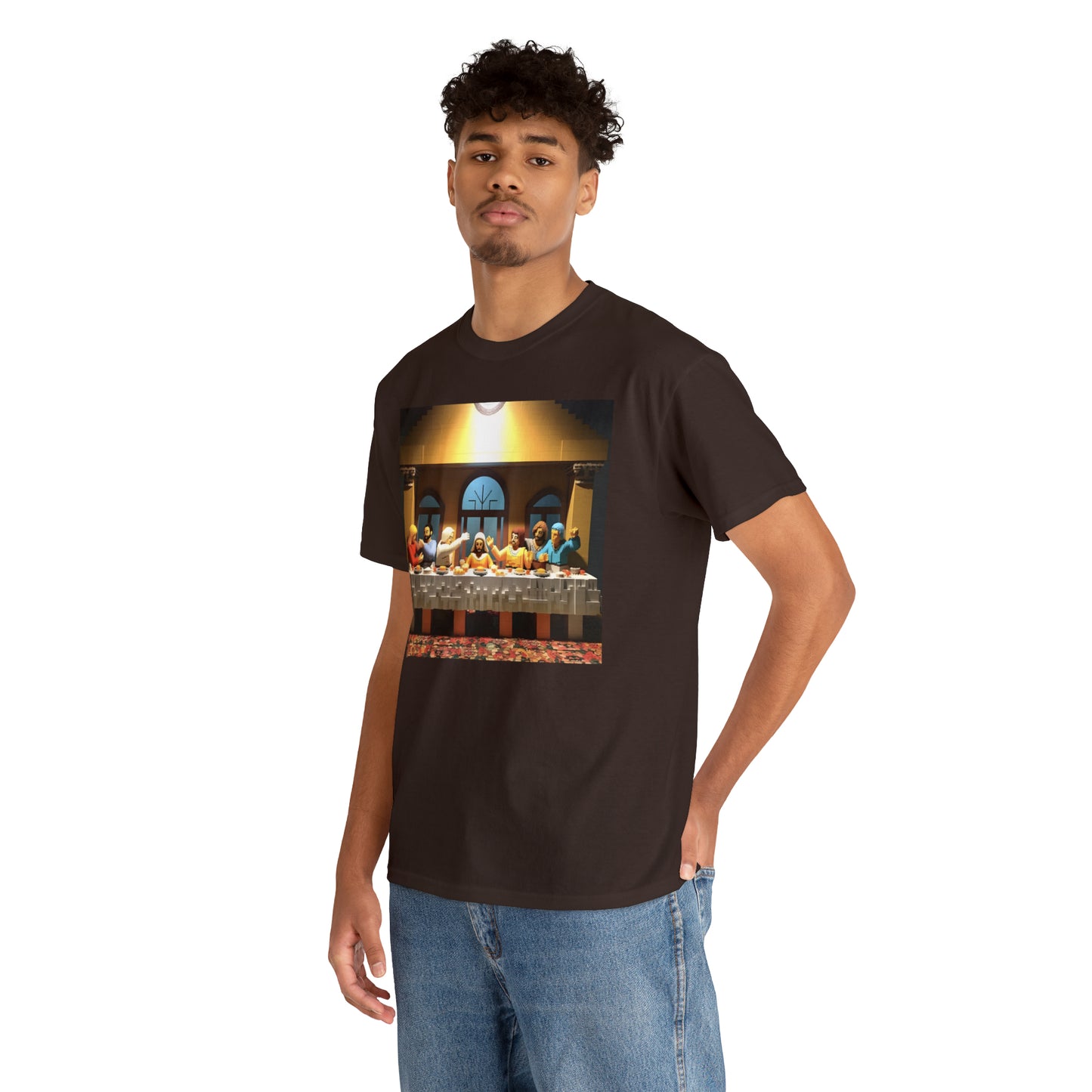 “The Last Supper” LEGO BOX SET -  Unisex Heavy Cotton Tee