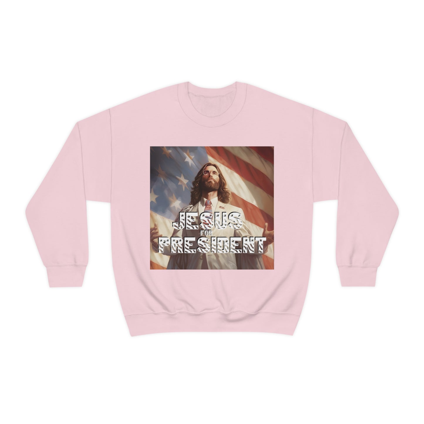 Jesus for President Unisex Heavy Blend™ Crewneck Sweatshirt