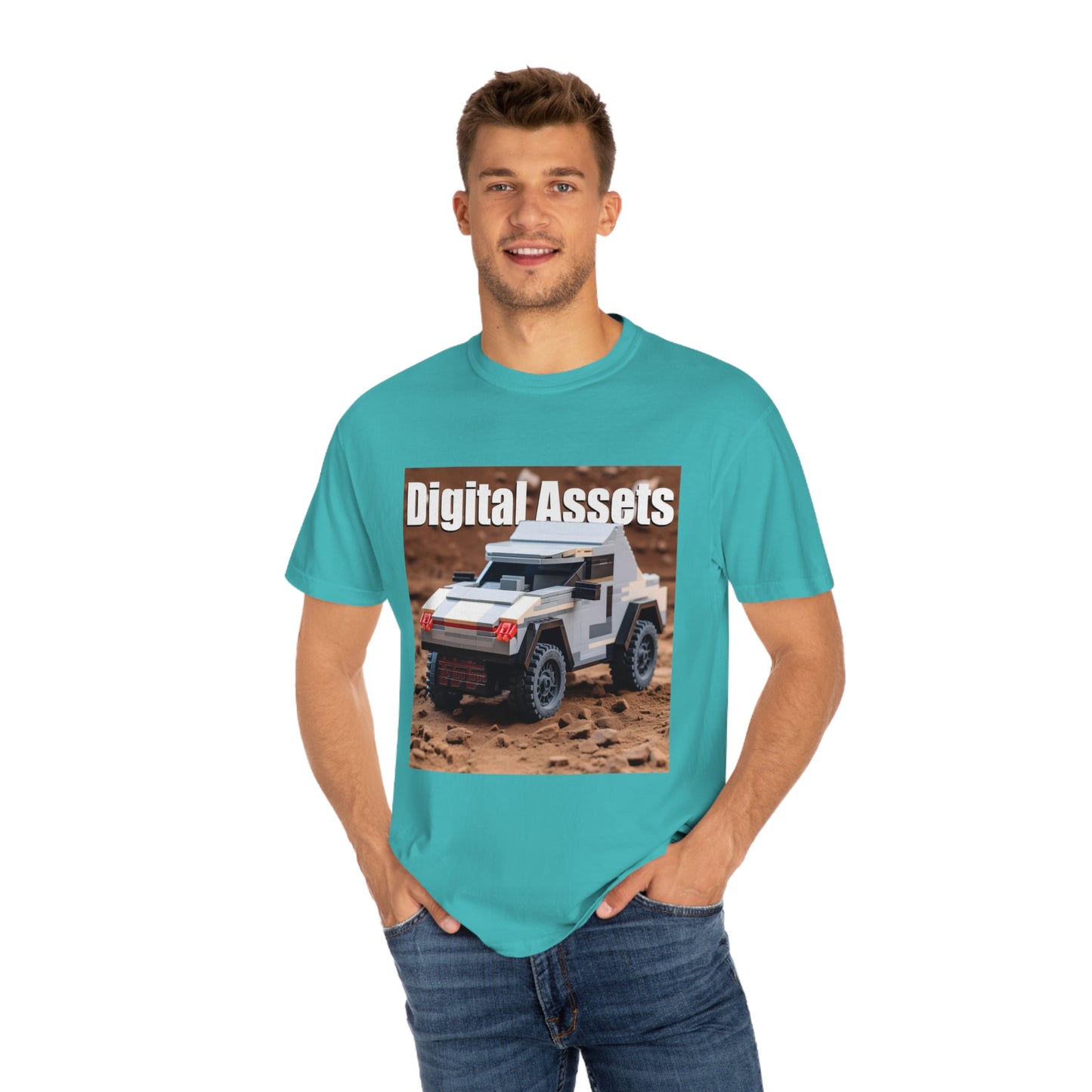 Digital Assets Unisex Garment-Dyed T-shirt